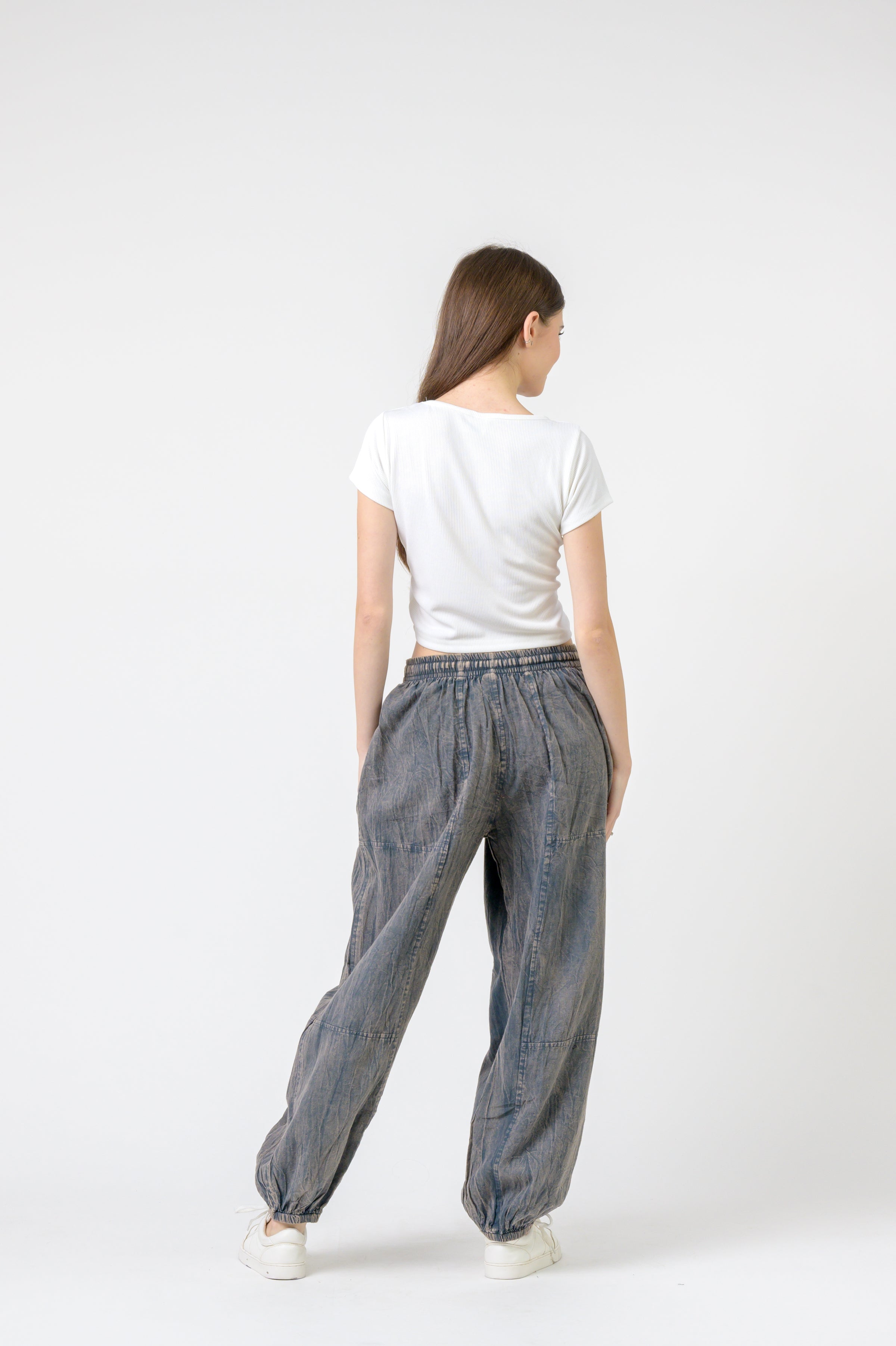 Rhea Tie-Front Yoga Pants