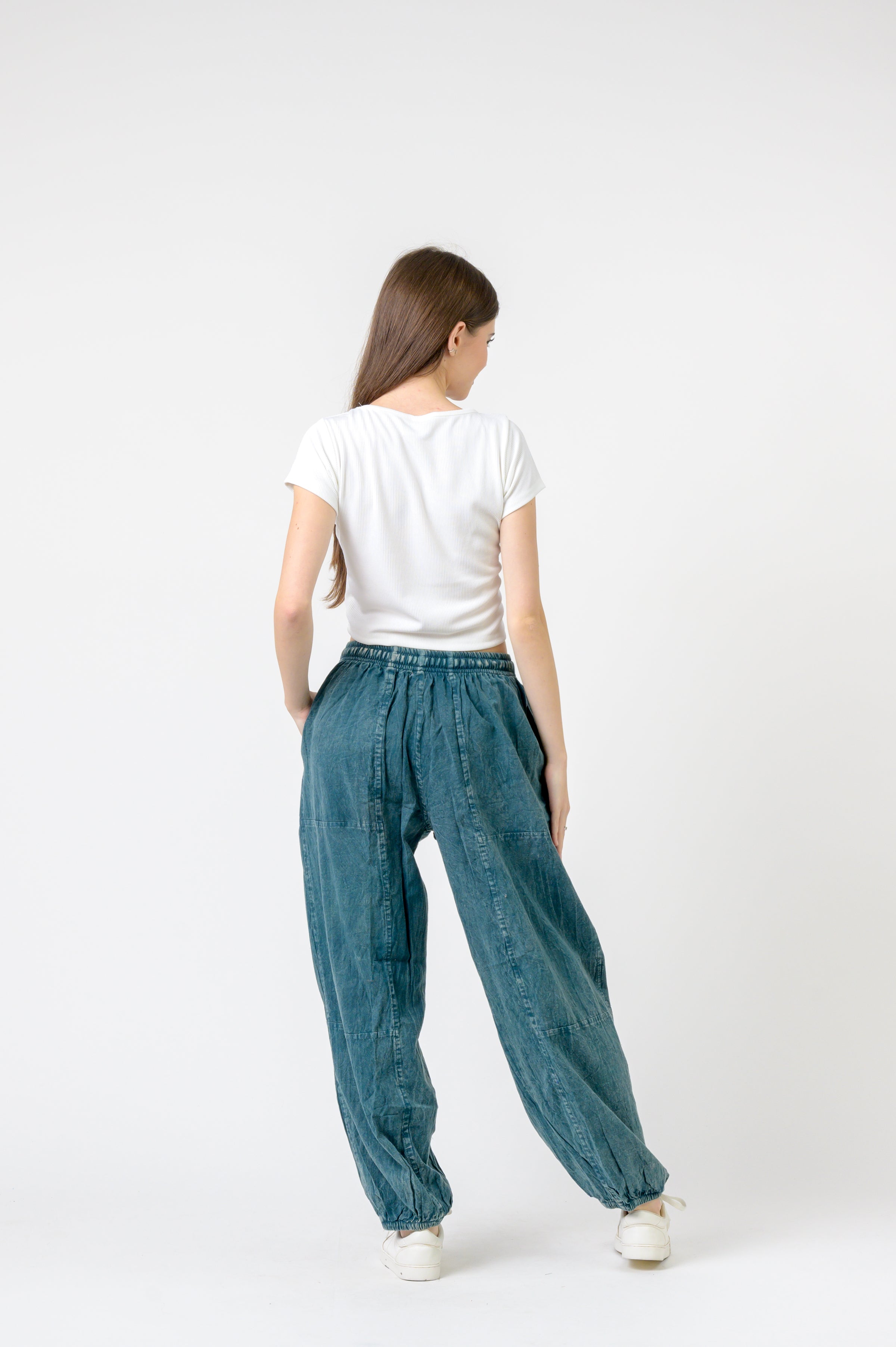 Rhea Tie-Front Yoga Pants