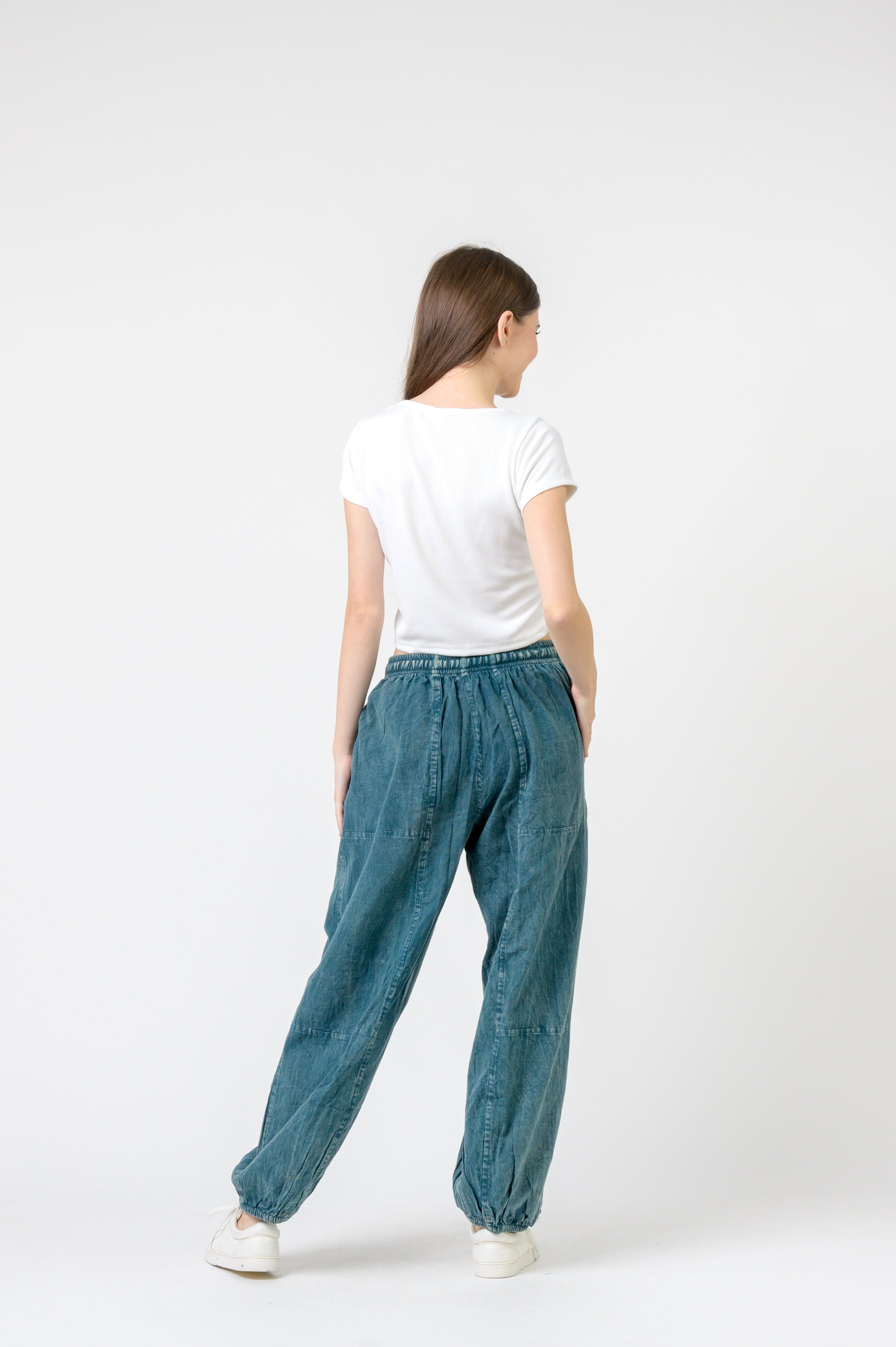 Rhea Tie-Front Yoga Pants