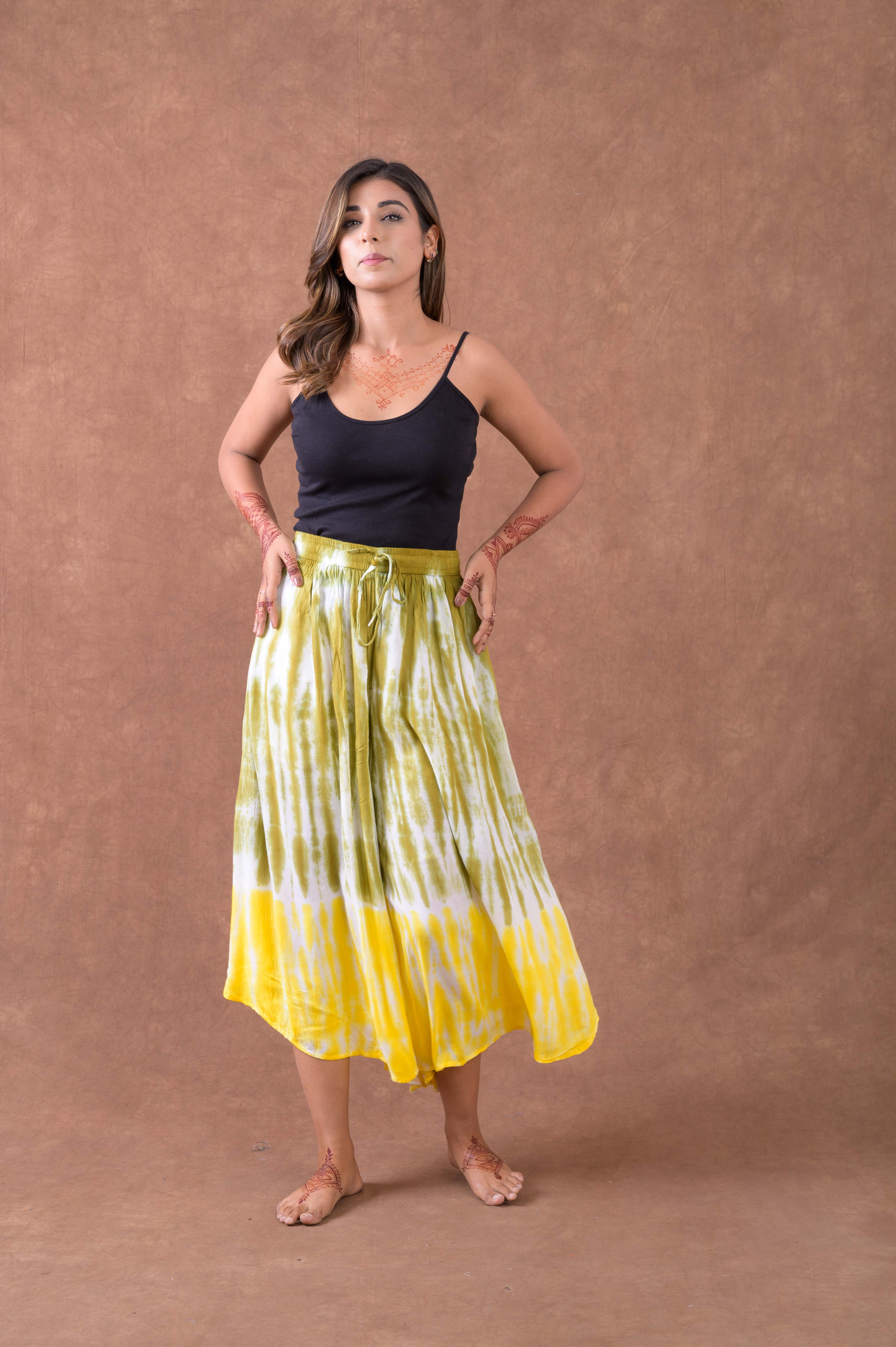 Rhea Pattern Print Pants