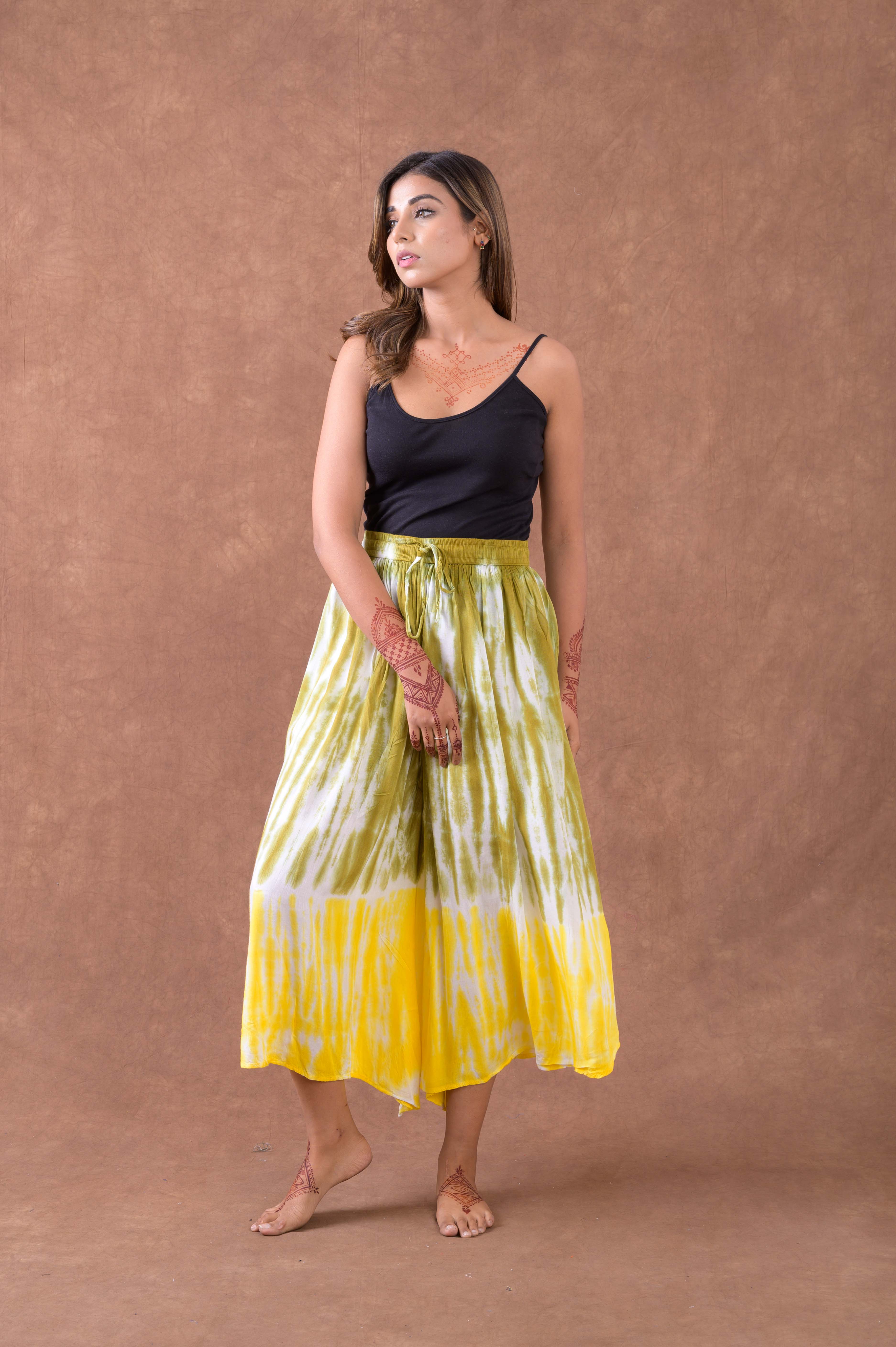 Rhea Pattern Print Pants