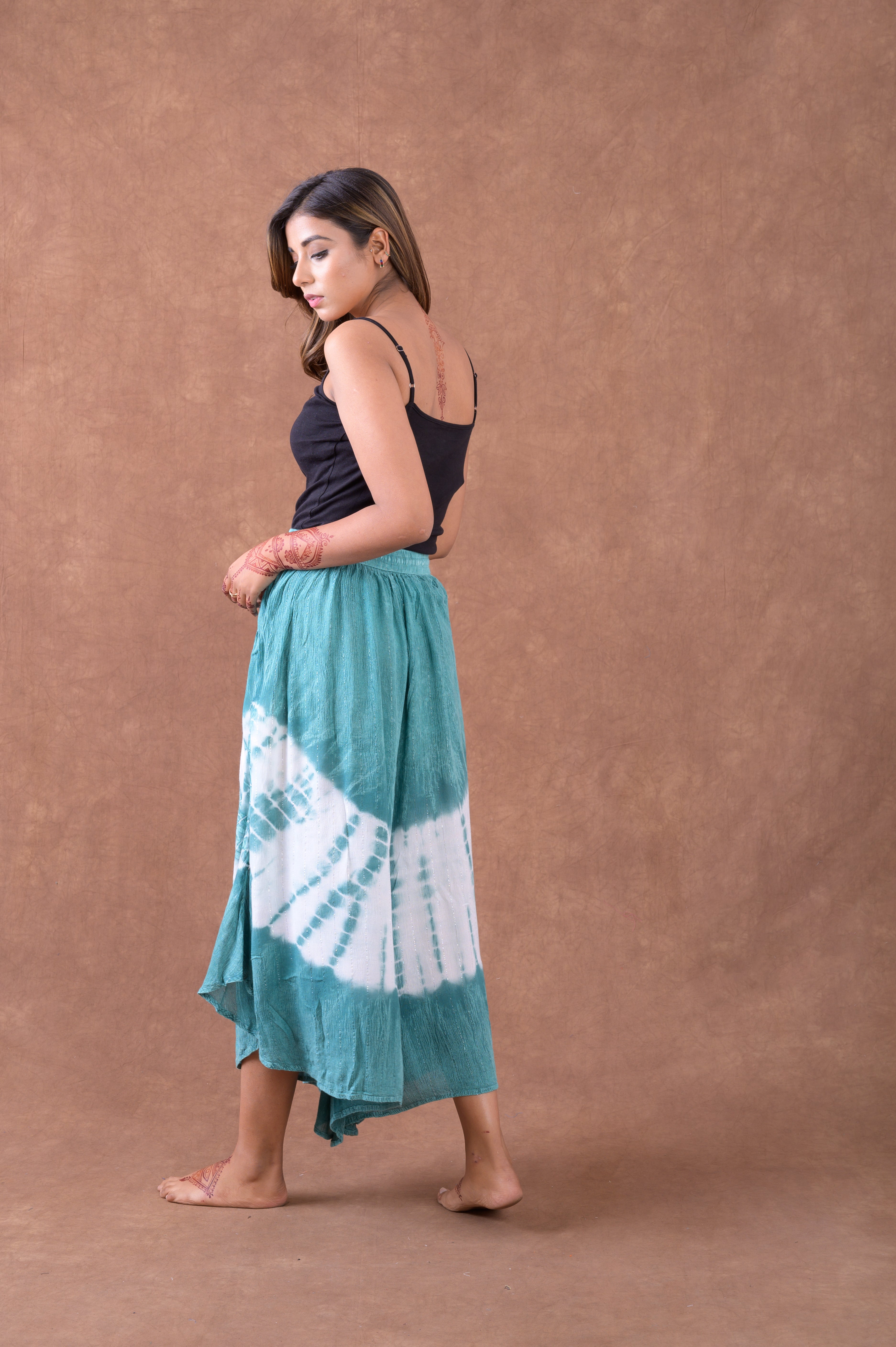 Rhea Pattern Print Pants