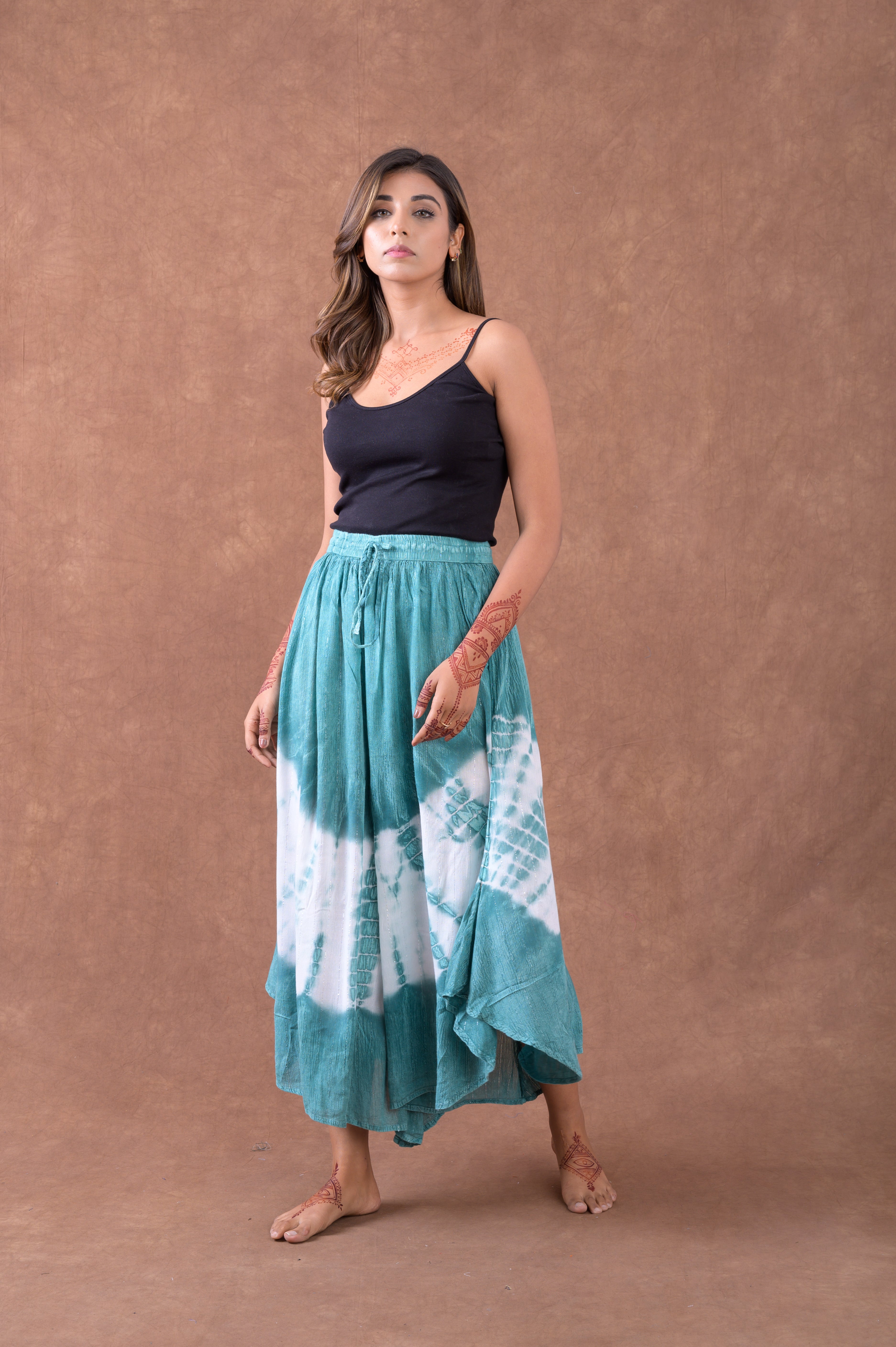 Rhea Pattern Print Pants