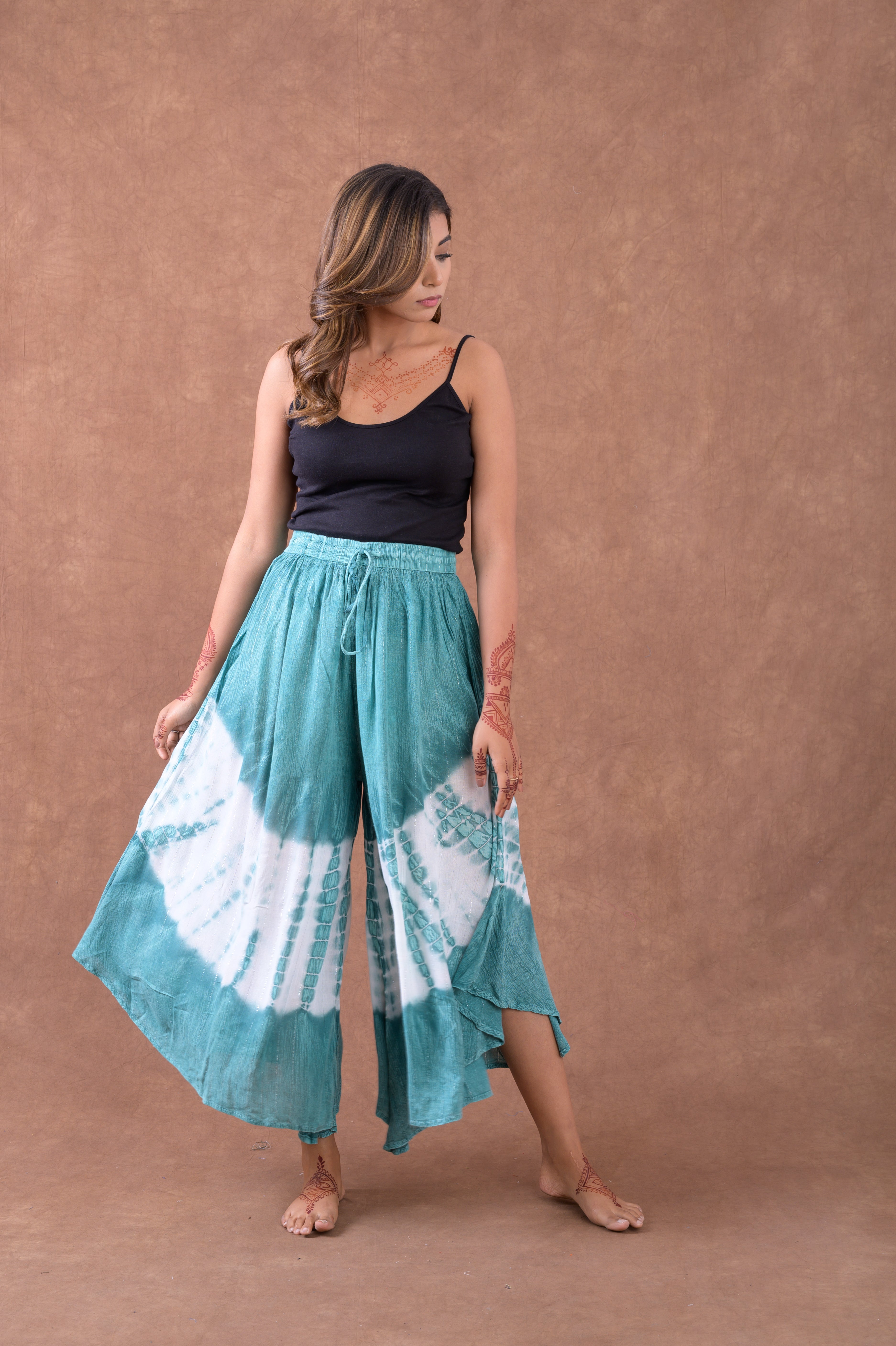 Rhea Pattern Print Pants