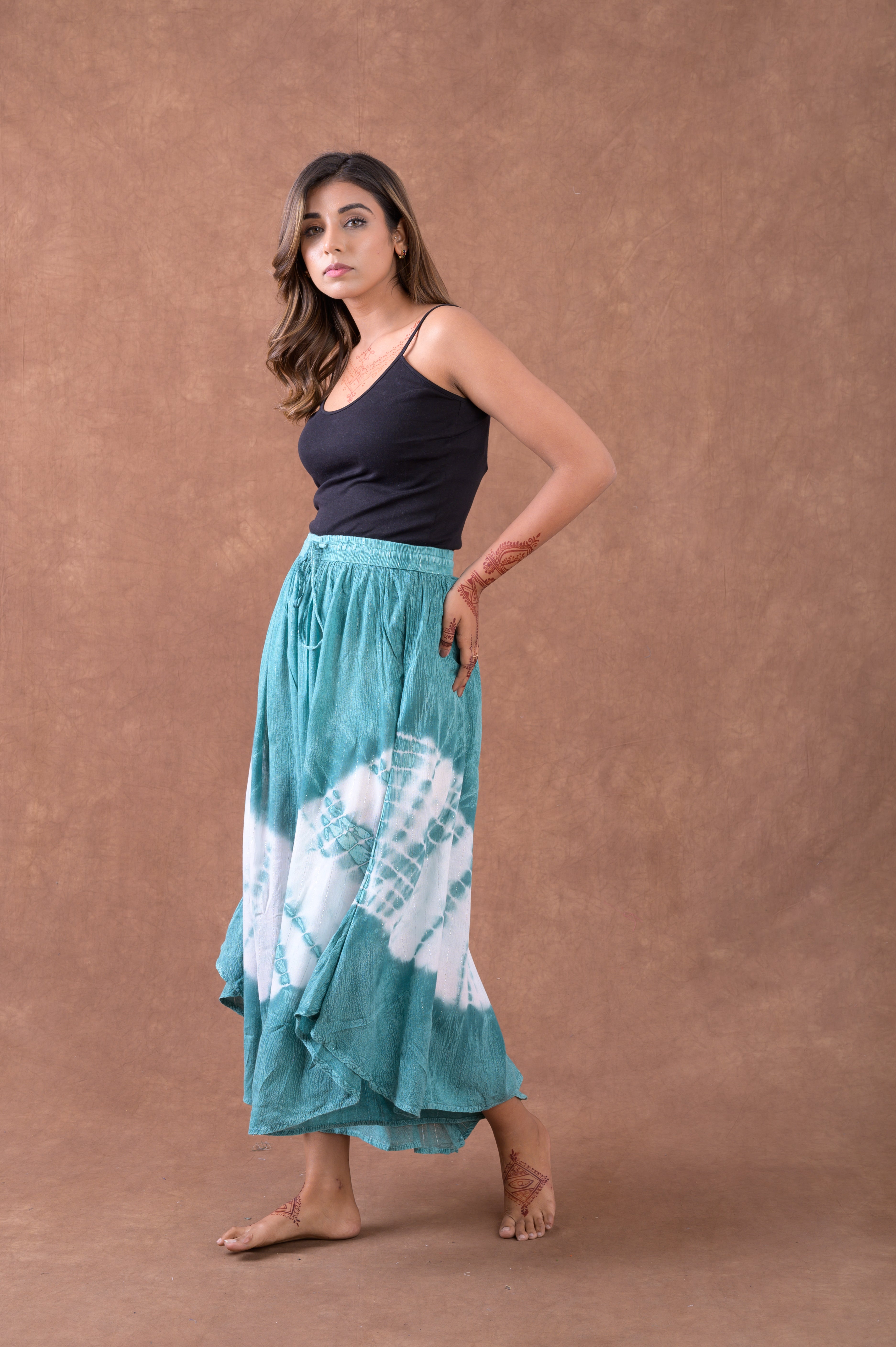 Rhea Pattern Print Pants