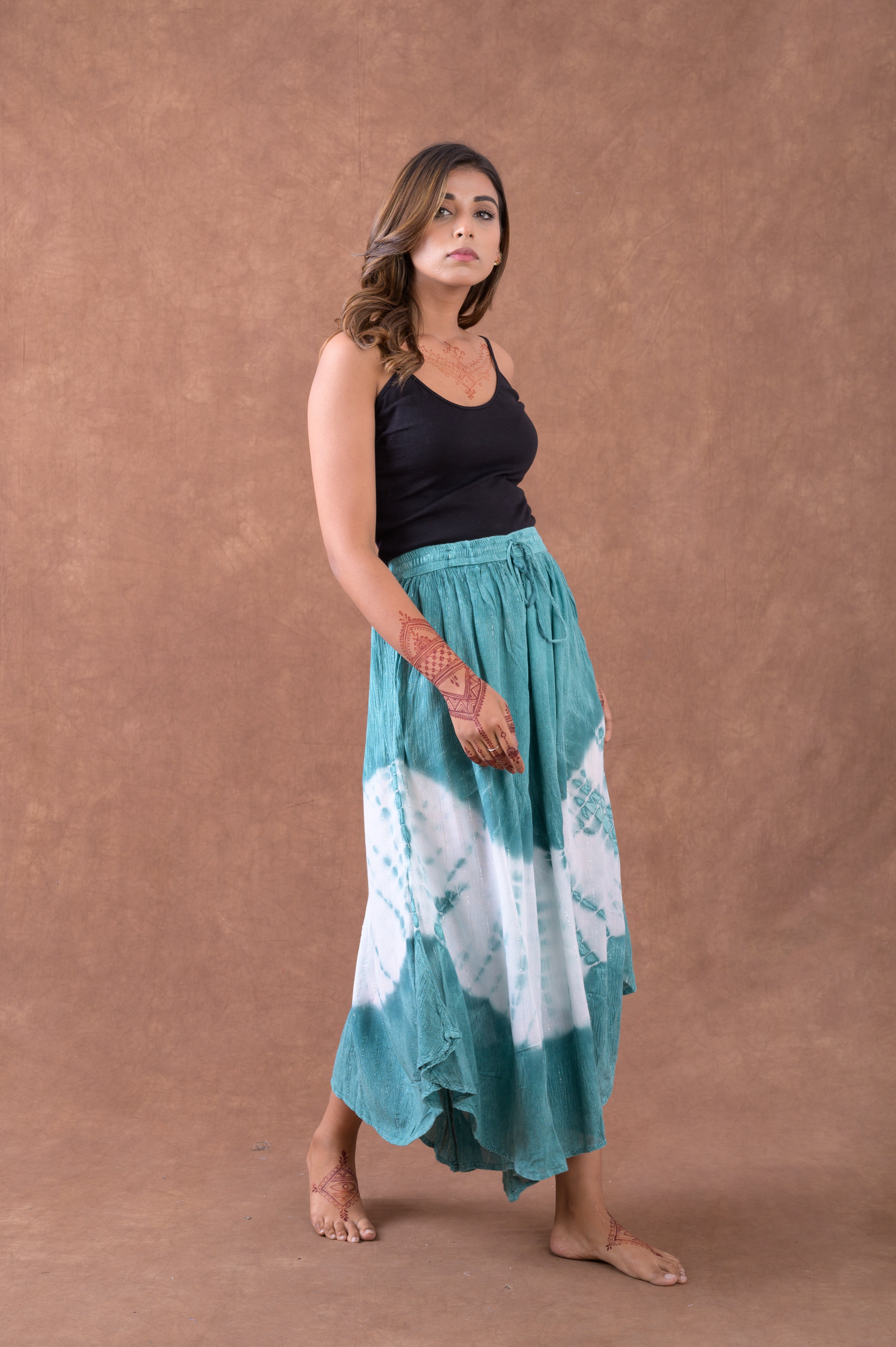 Rhea Pattern Print Pants