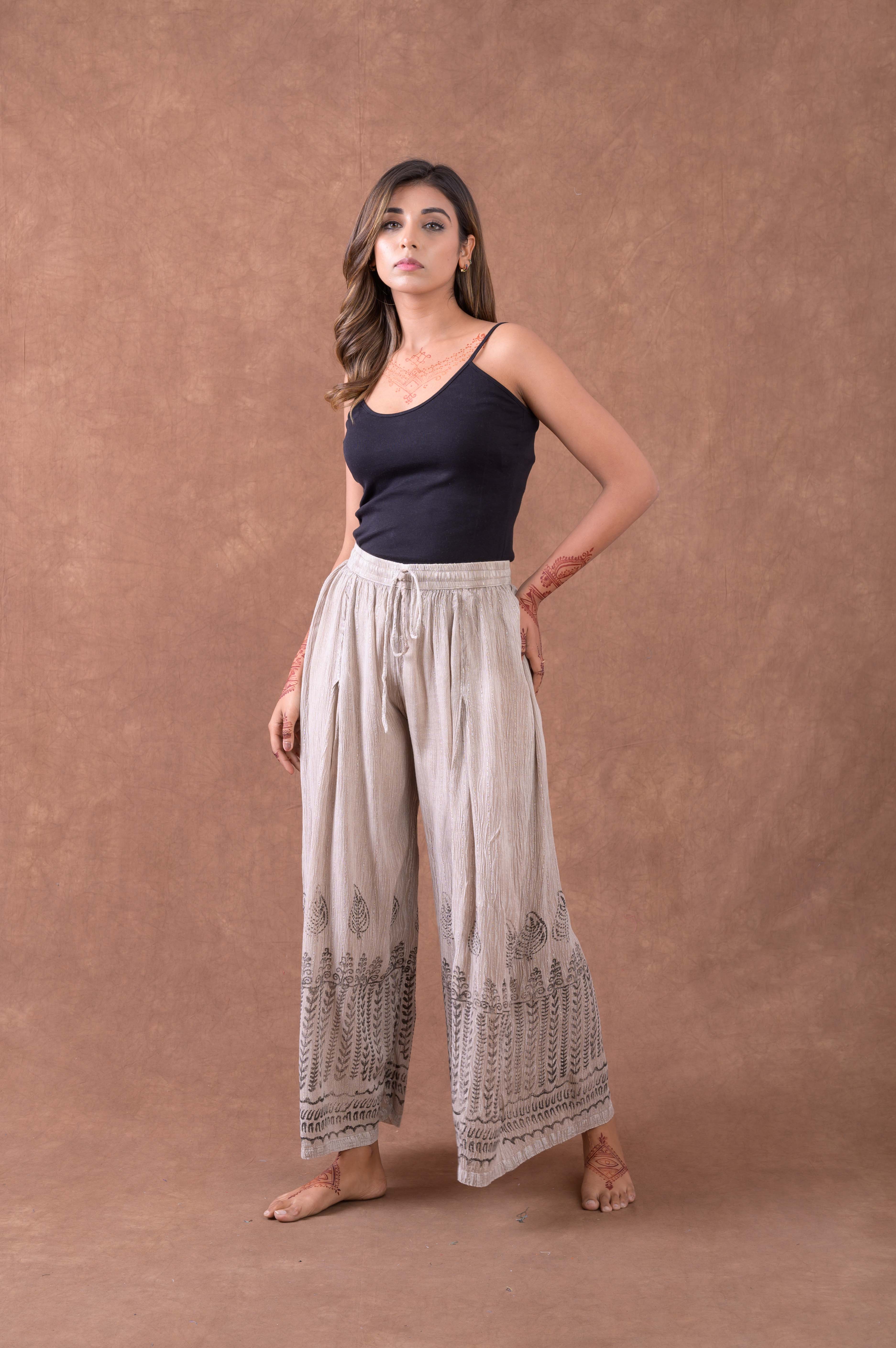 Rhea Pattern Print Pants