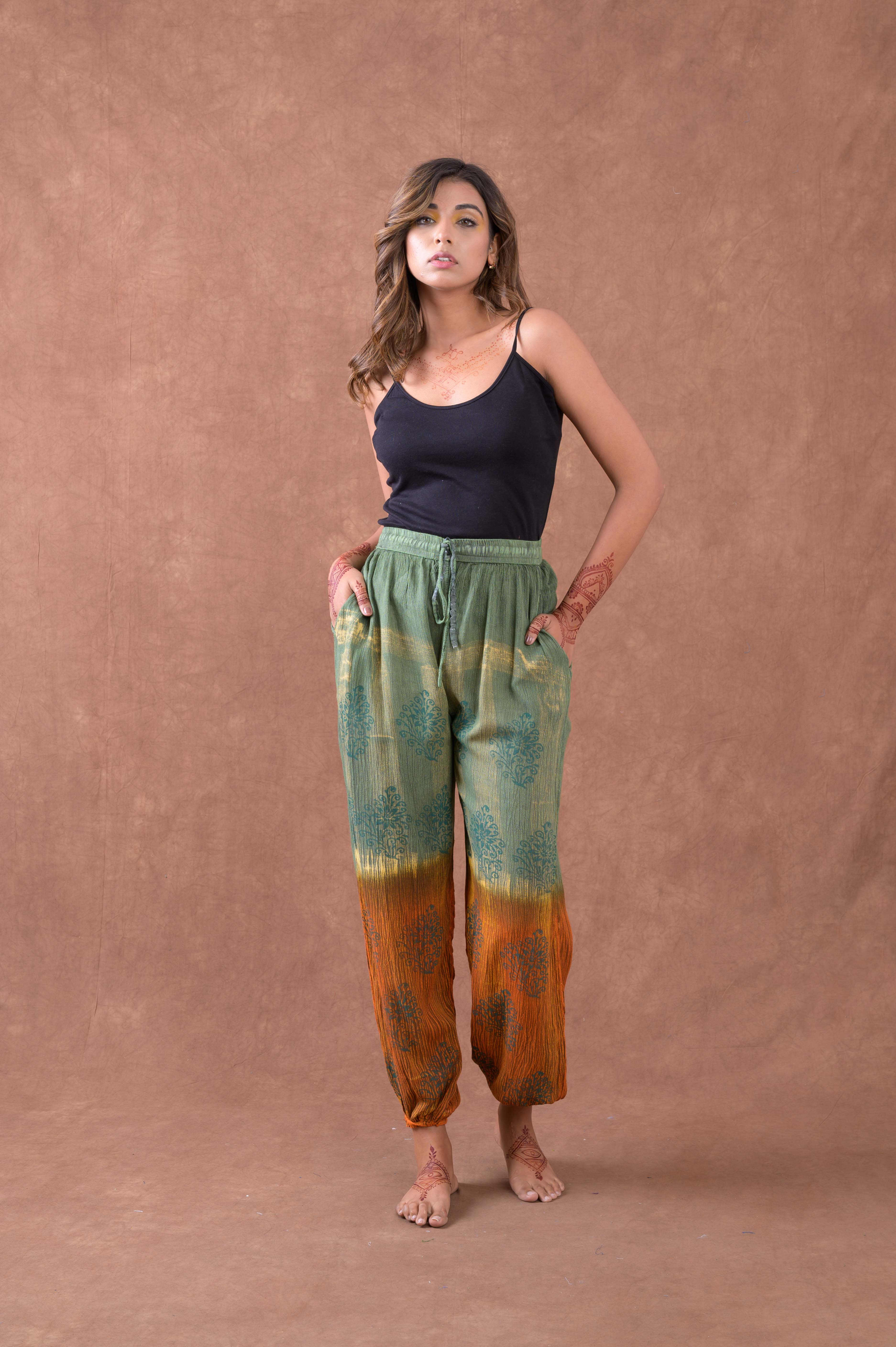 Rhea Pattern Print Pants