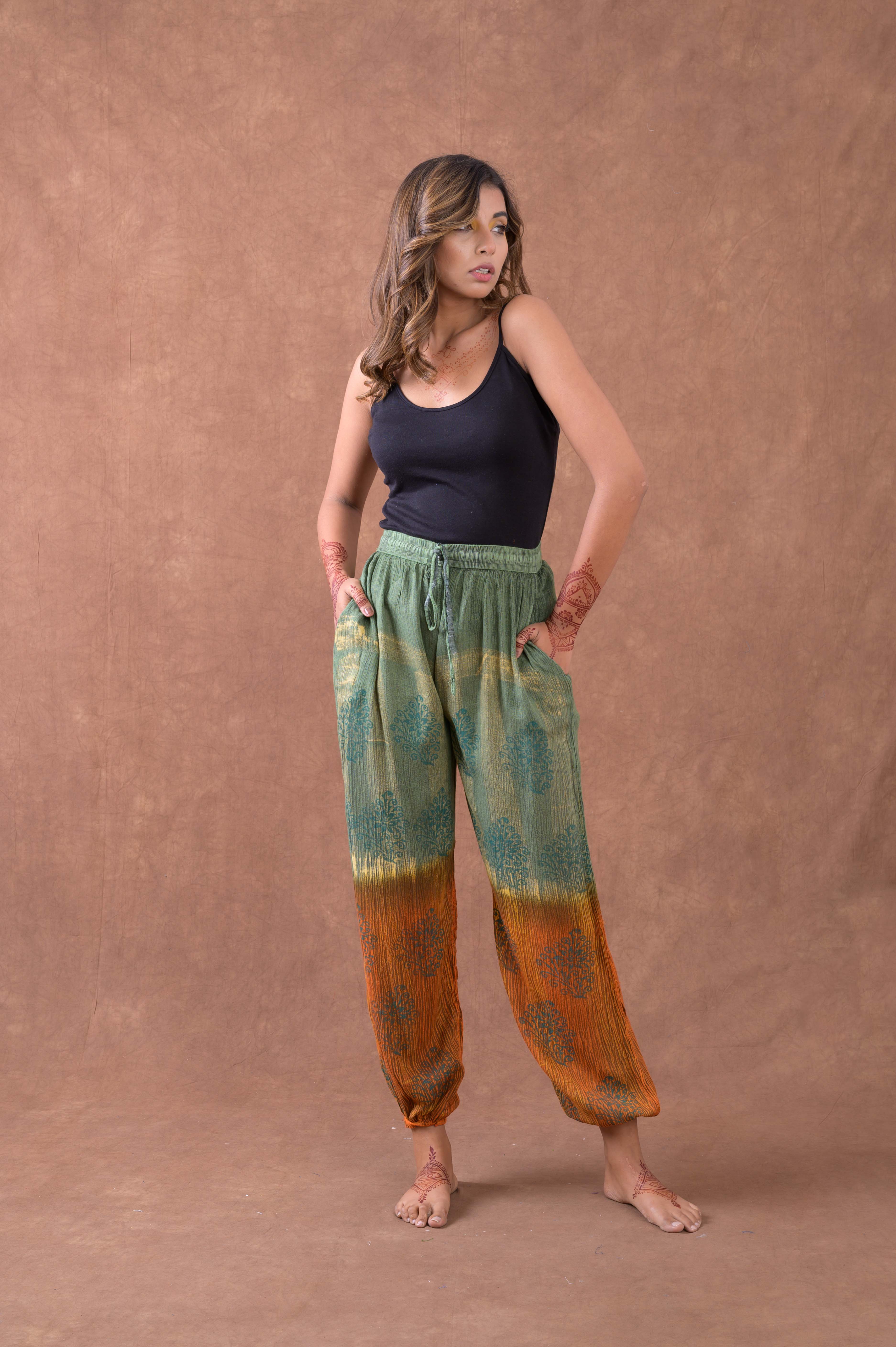 Rhea Pattern Print Pants