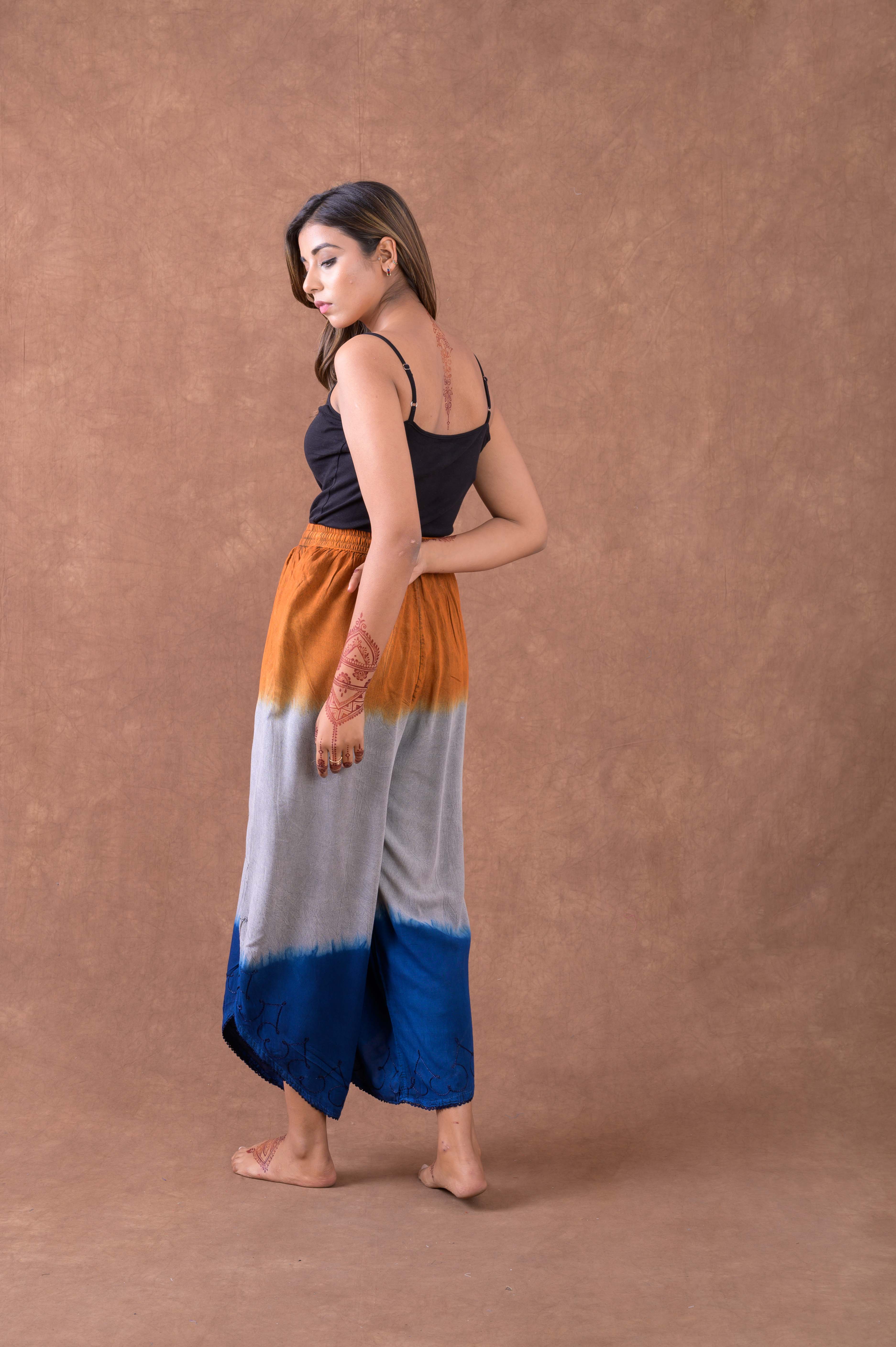 Rhea Pattern Print Pants