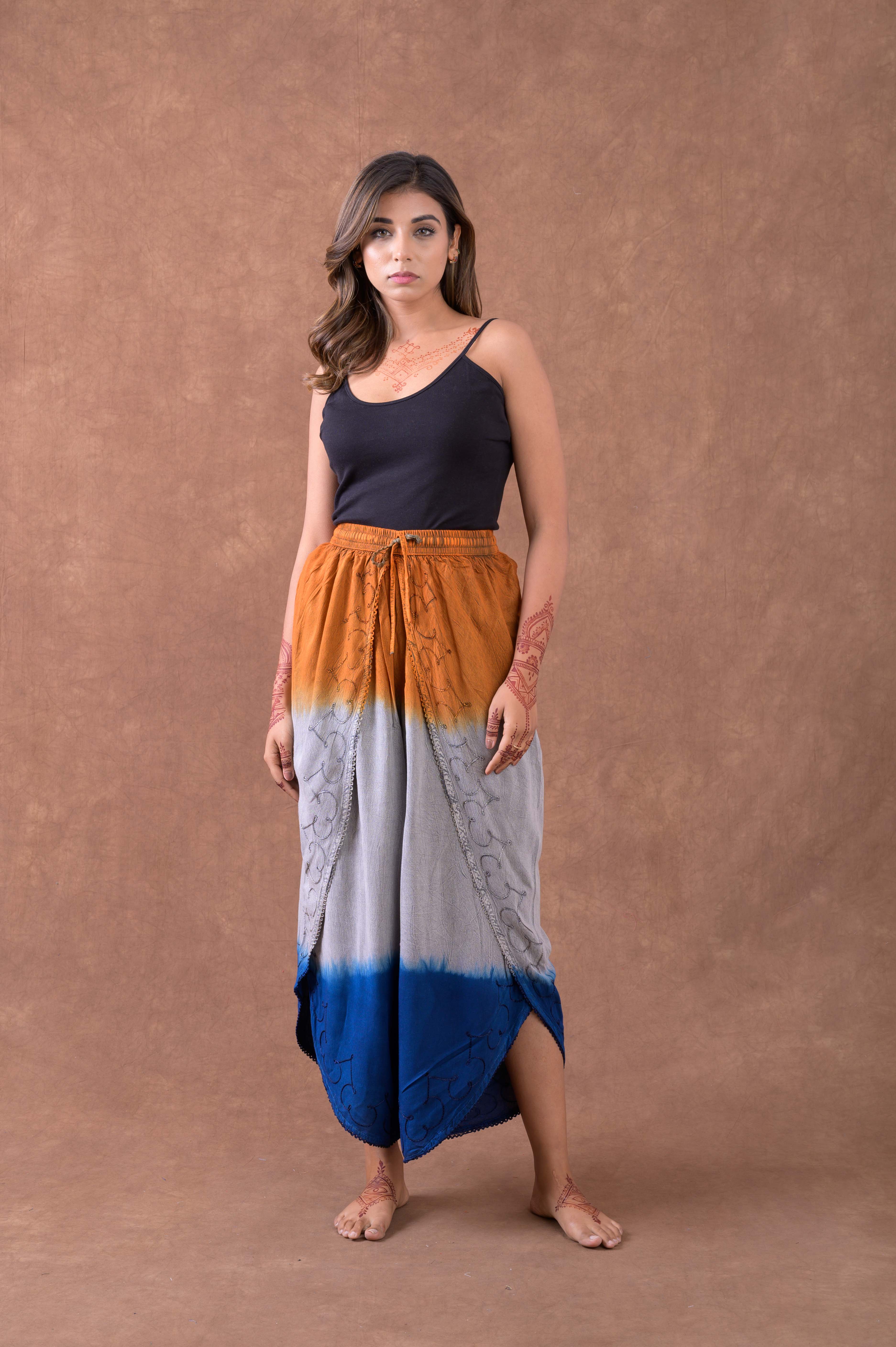 Rhea Pattern Print Pants