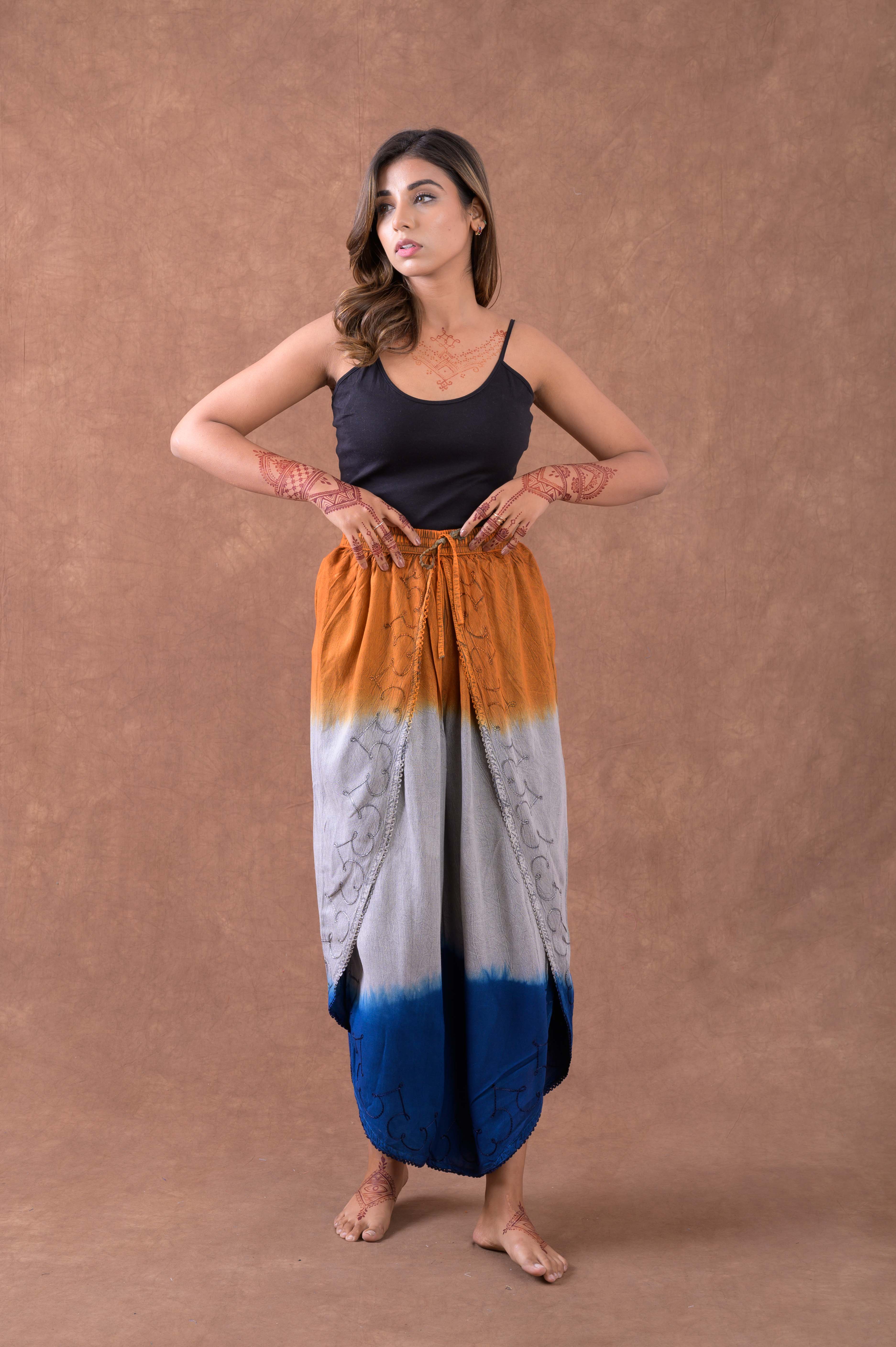 Rhea Pattern Print Pants