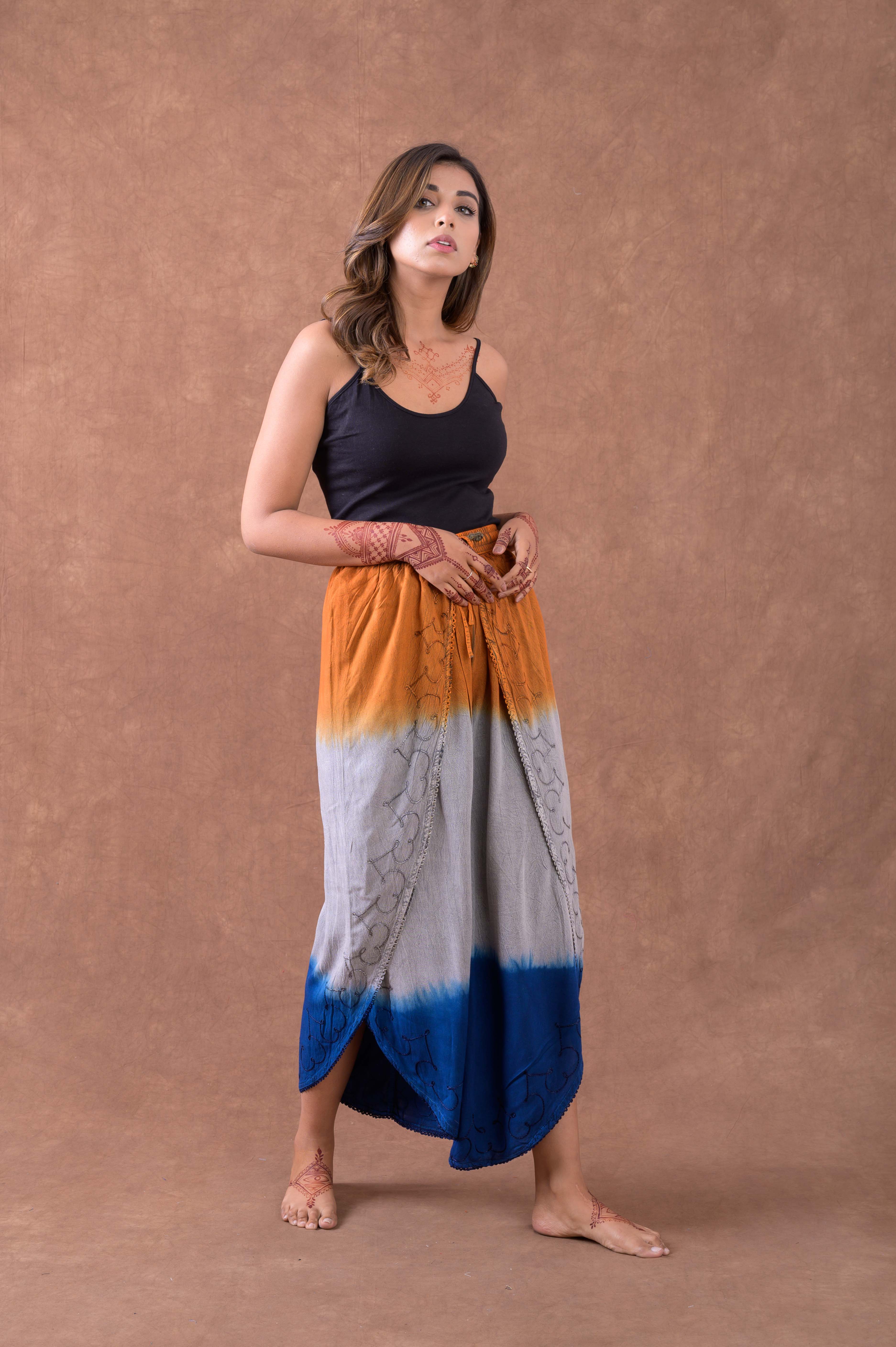 Rhea Pattern Print Pants