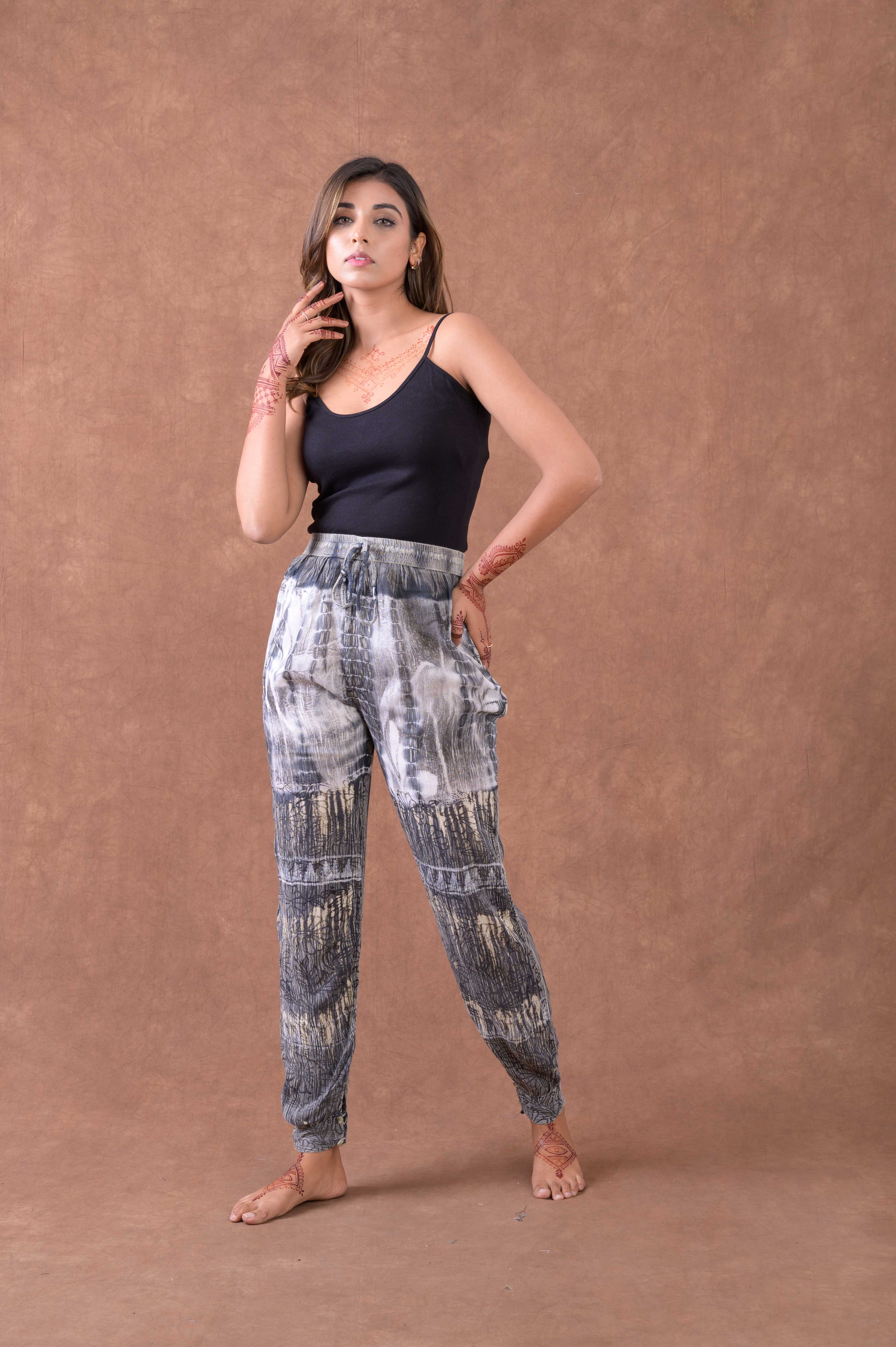Rhea Pattern Print Pants