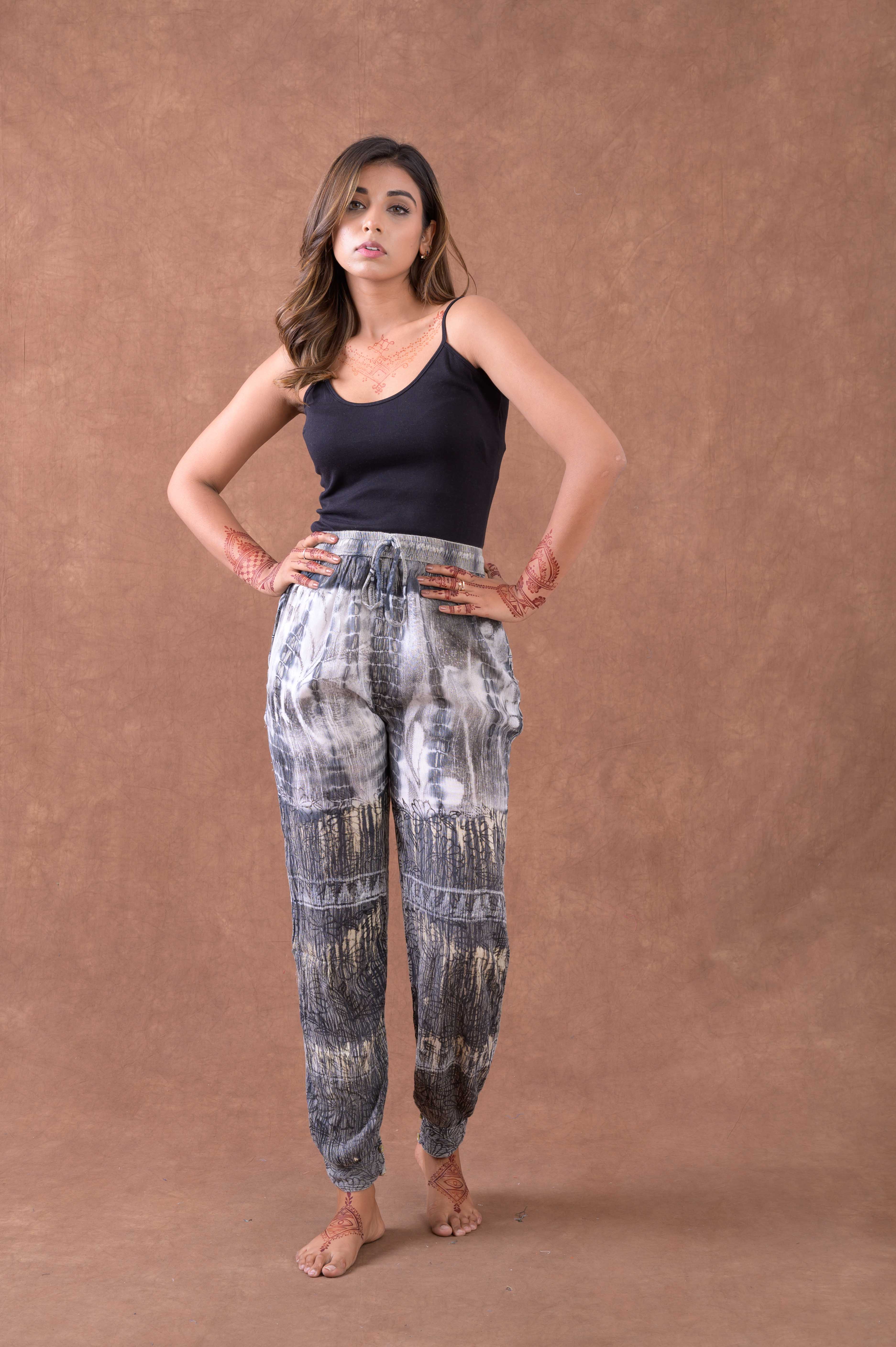 Rhea Pattern Print Pants