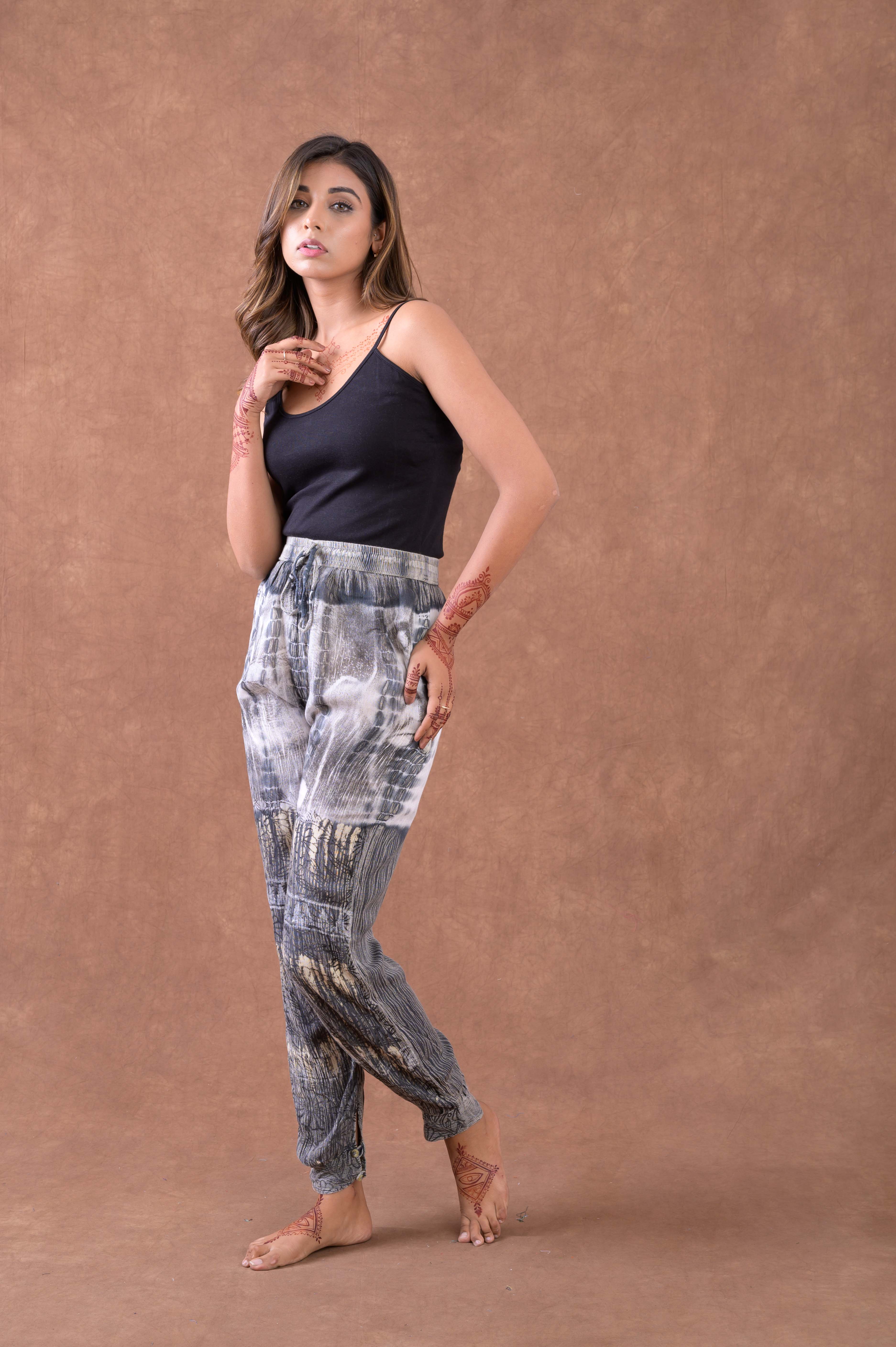 Rhea Pattern Print Pants