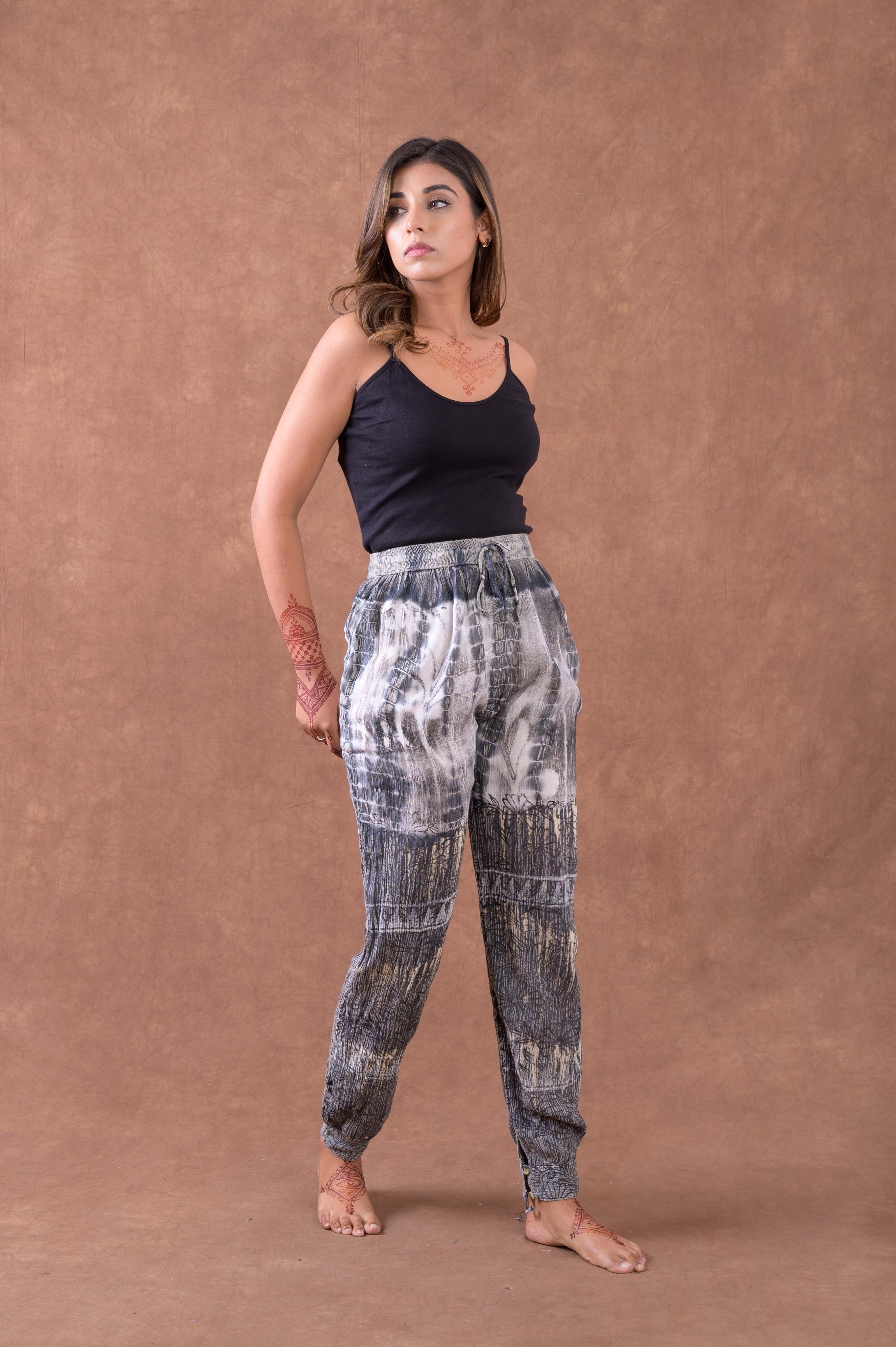 Rhea Pattern Print Pants