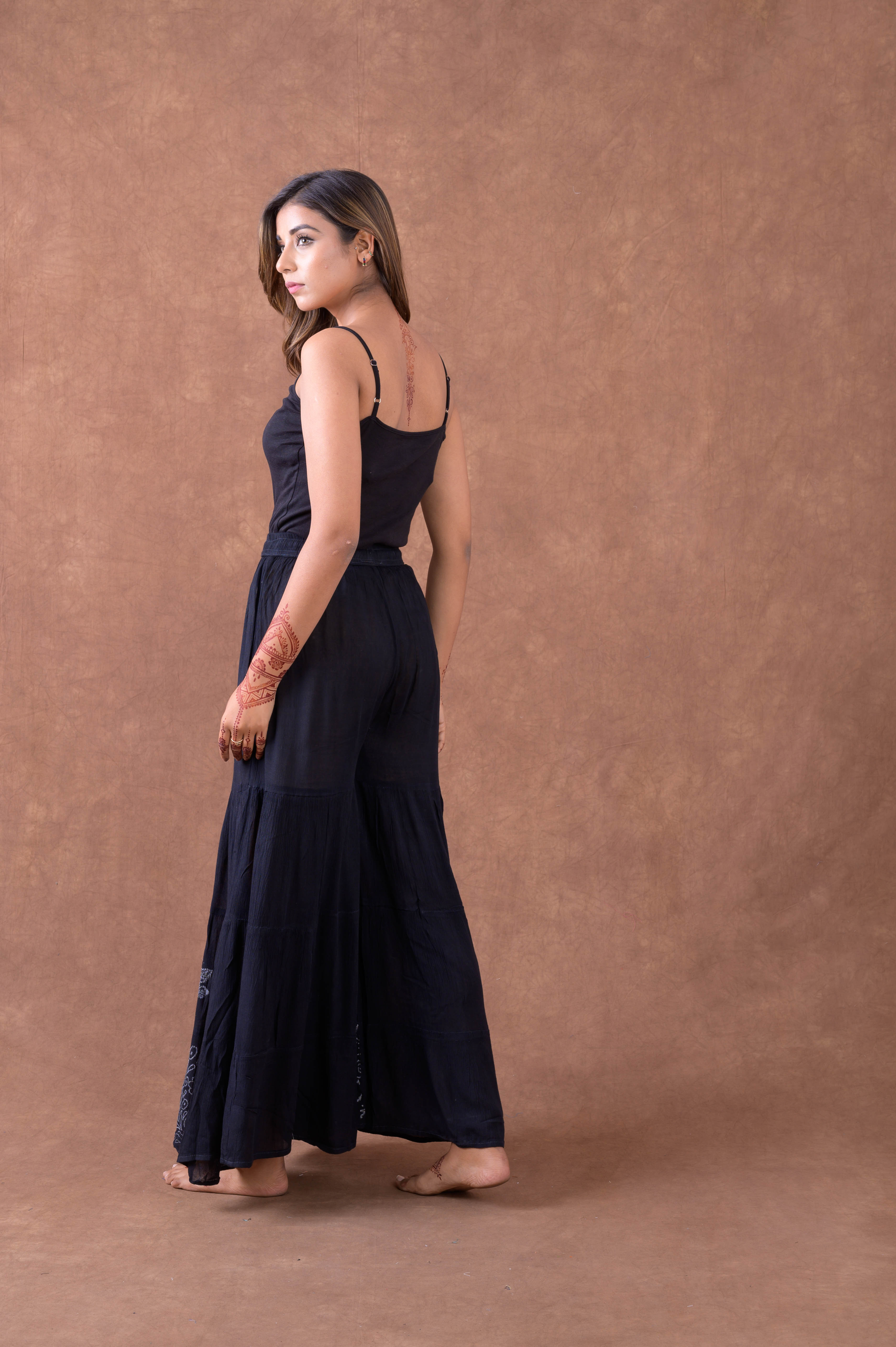 Rhea Pattern Print Pants