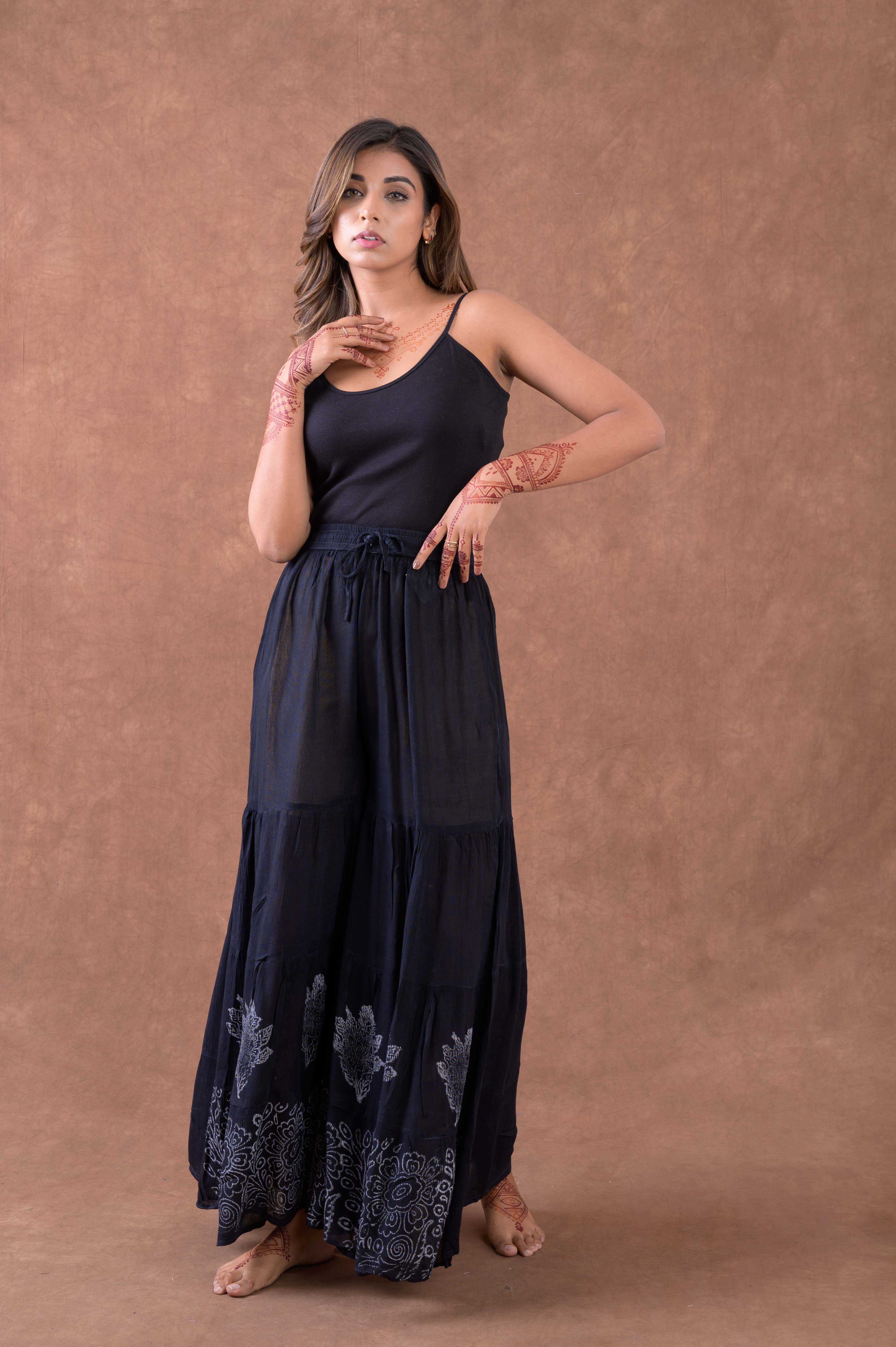 Rhea Pattern Print Pants