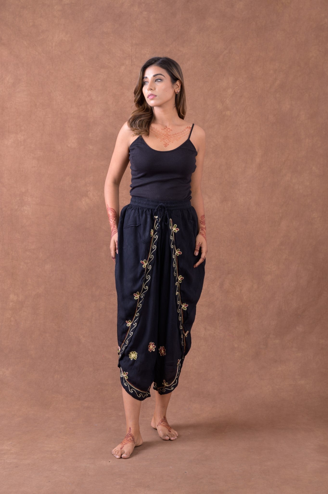 Rhea Fancy Pants Black / One Size