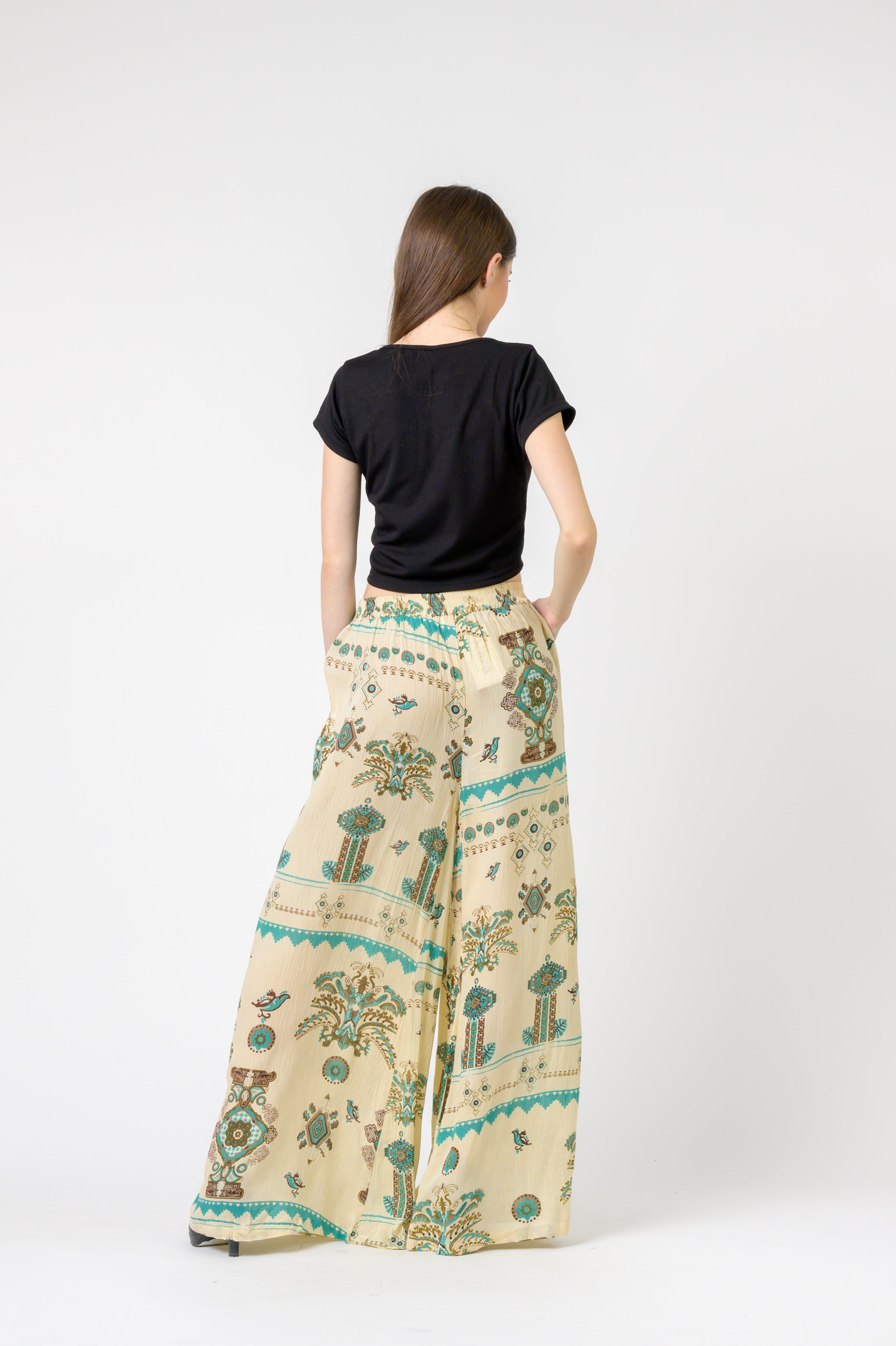 Rhea Print Trousers