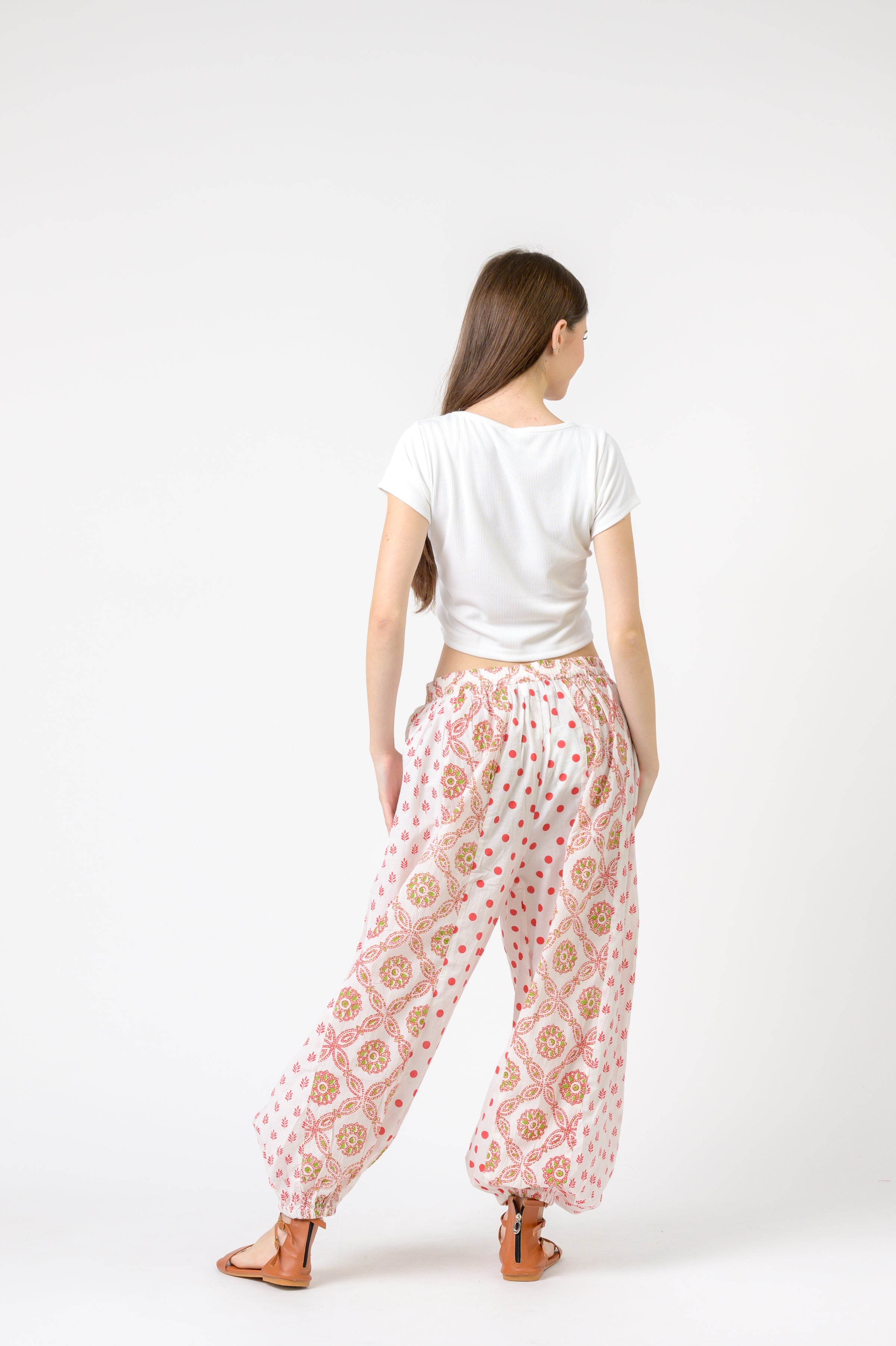 Rhea Side Panel Harem Pants