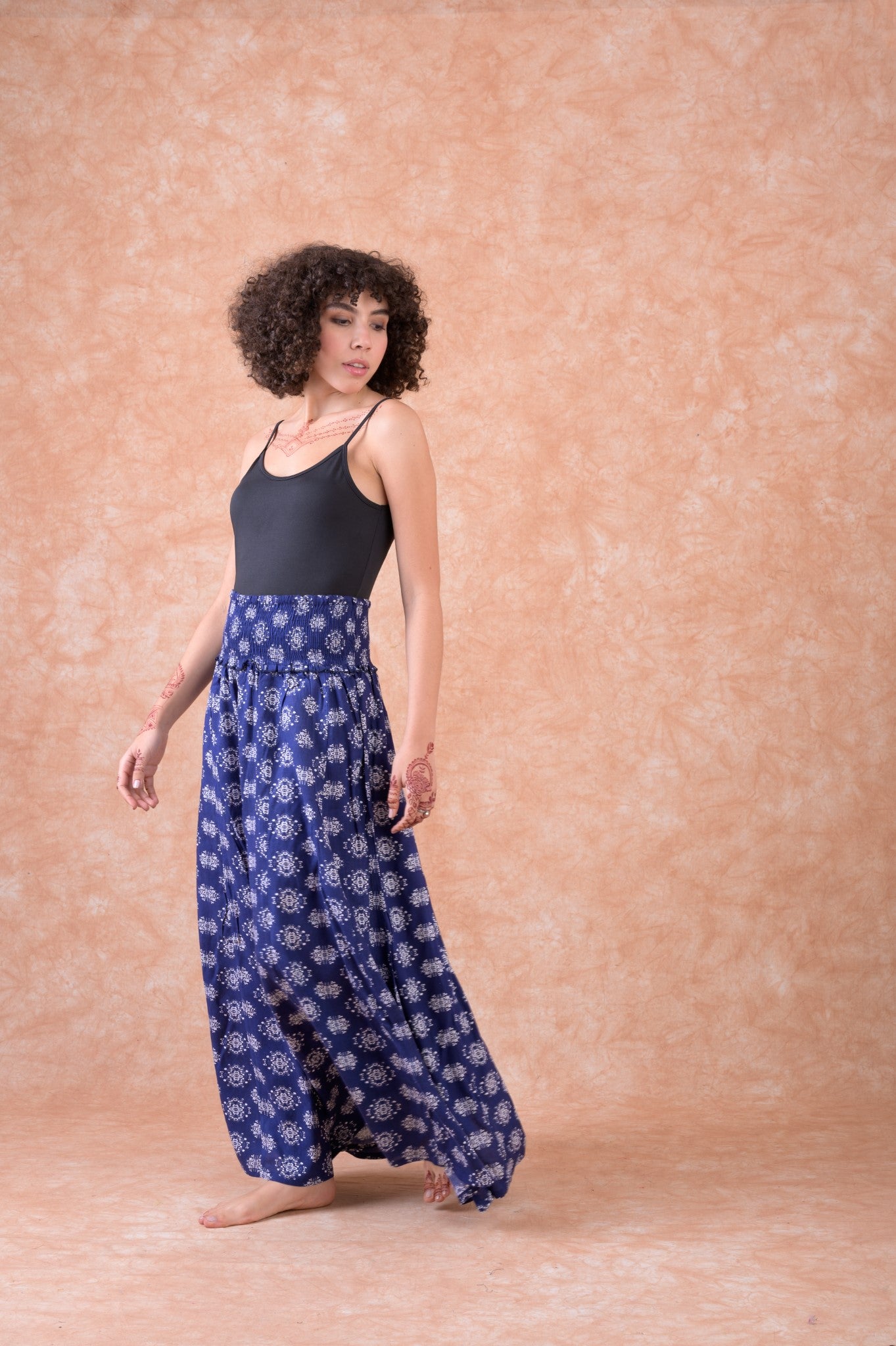 Rhea Empire Pants Navy / Large/Xlarge