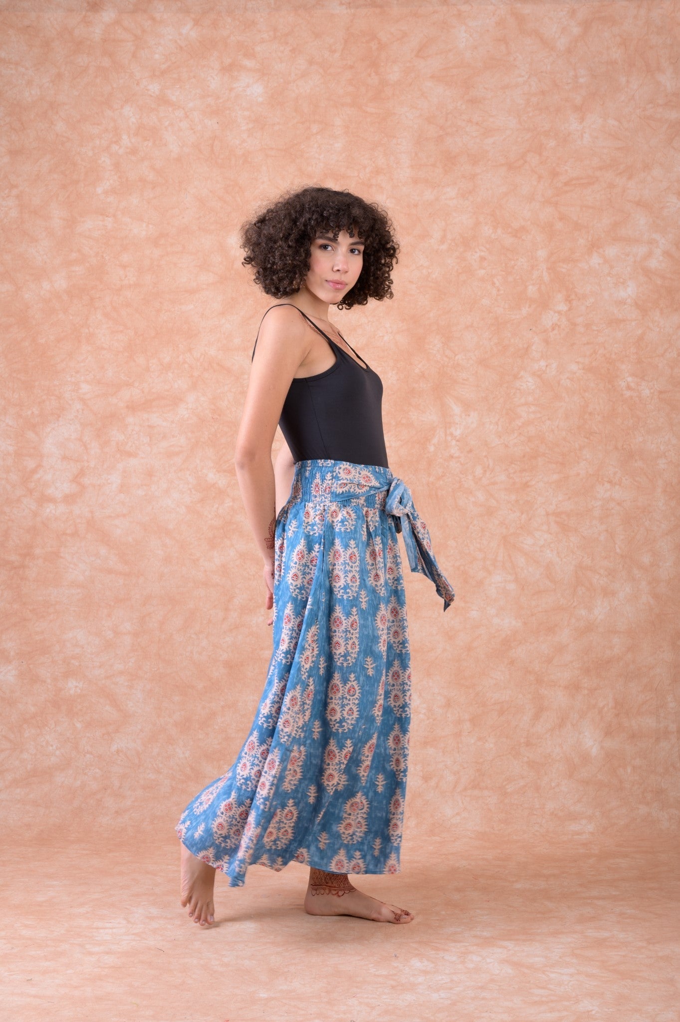 Rhea Henida Pants Denim Blue / S/M