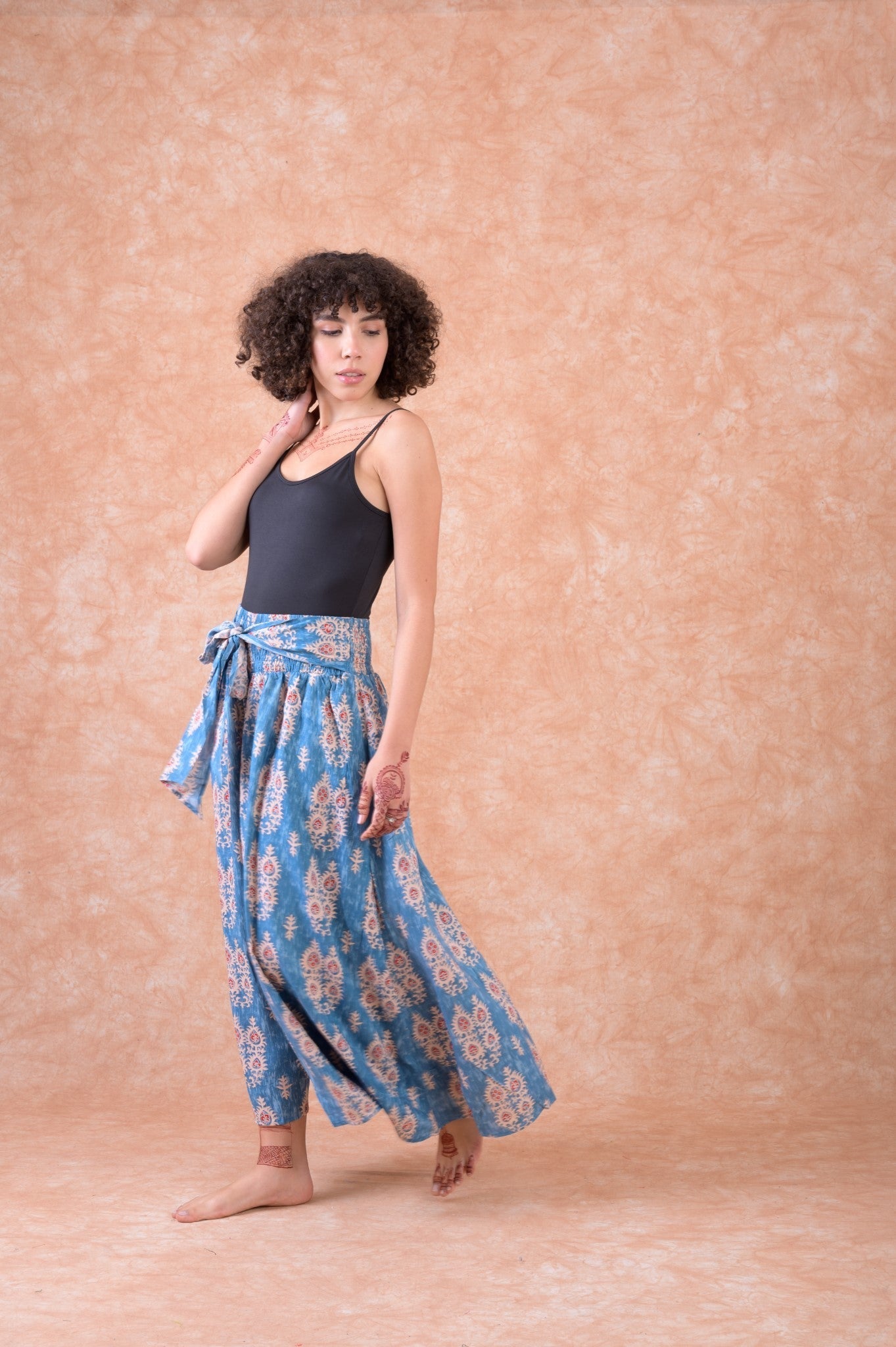 Rhea Henida Pants Denim Blue / L/X