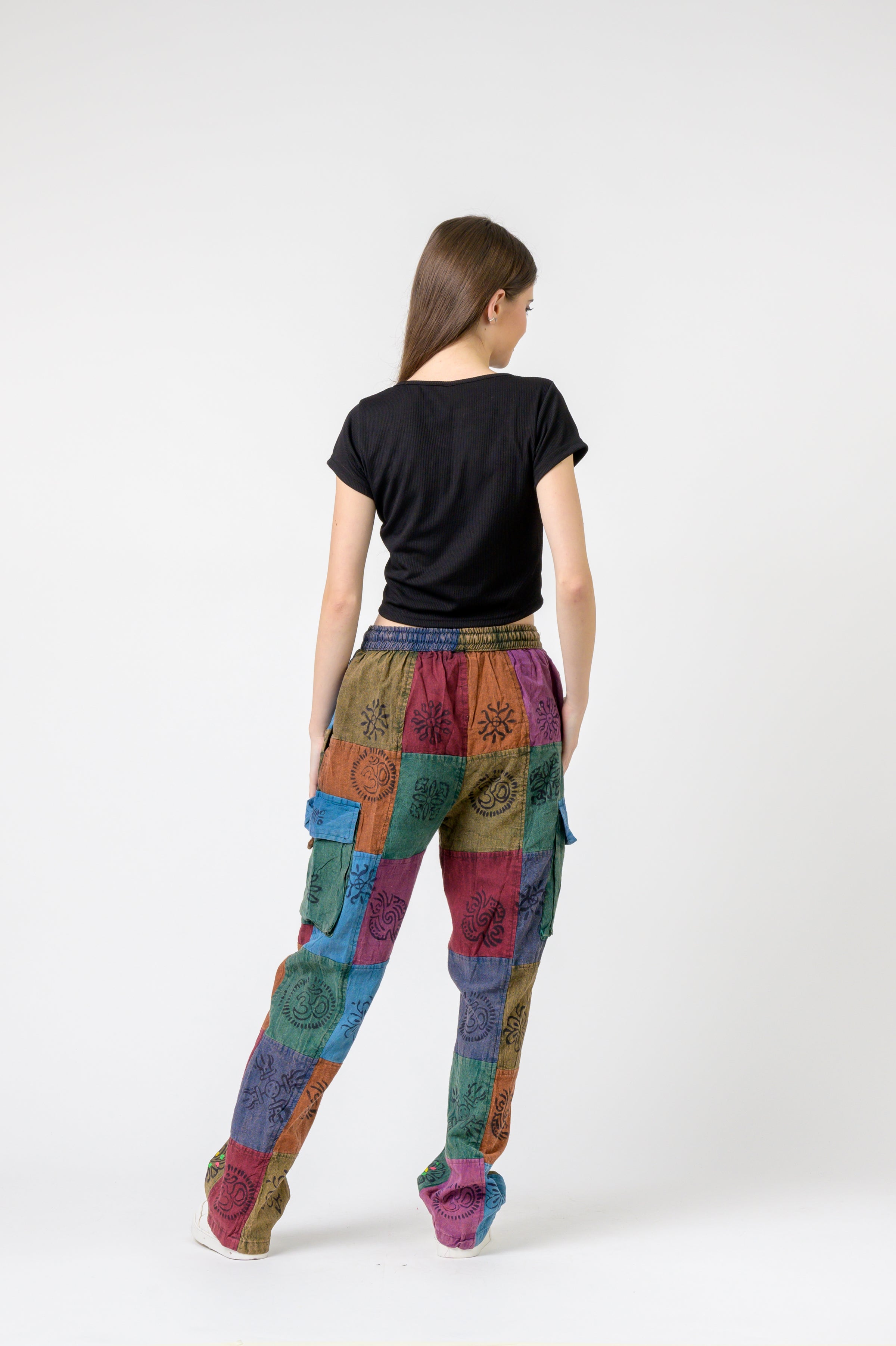 Rhea Tie Waist Cargo Pants