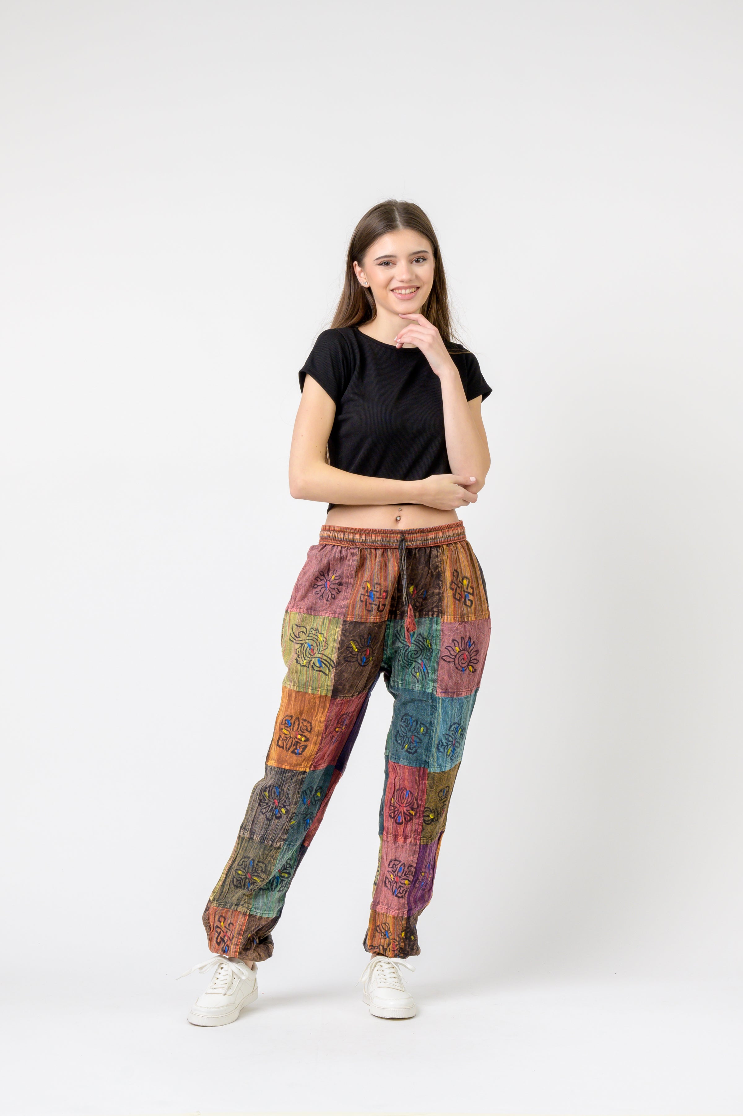 Rhea Patch Pants