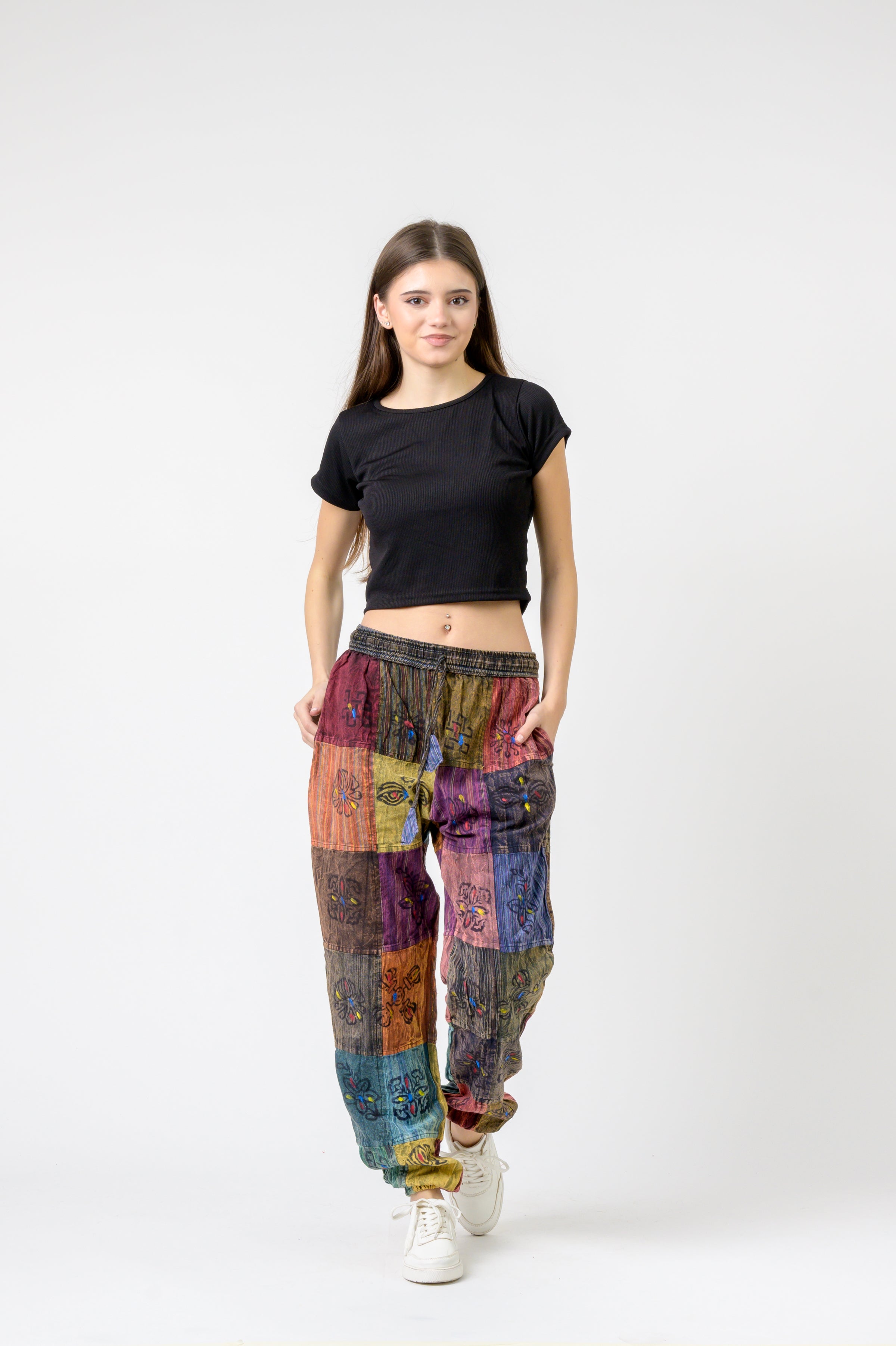 Rhea Patch Pants