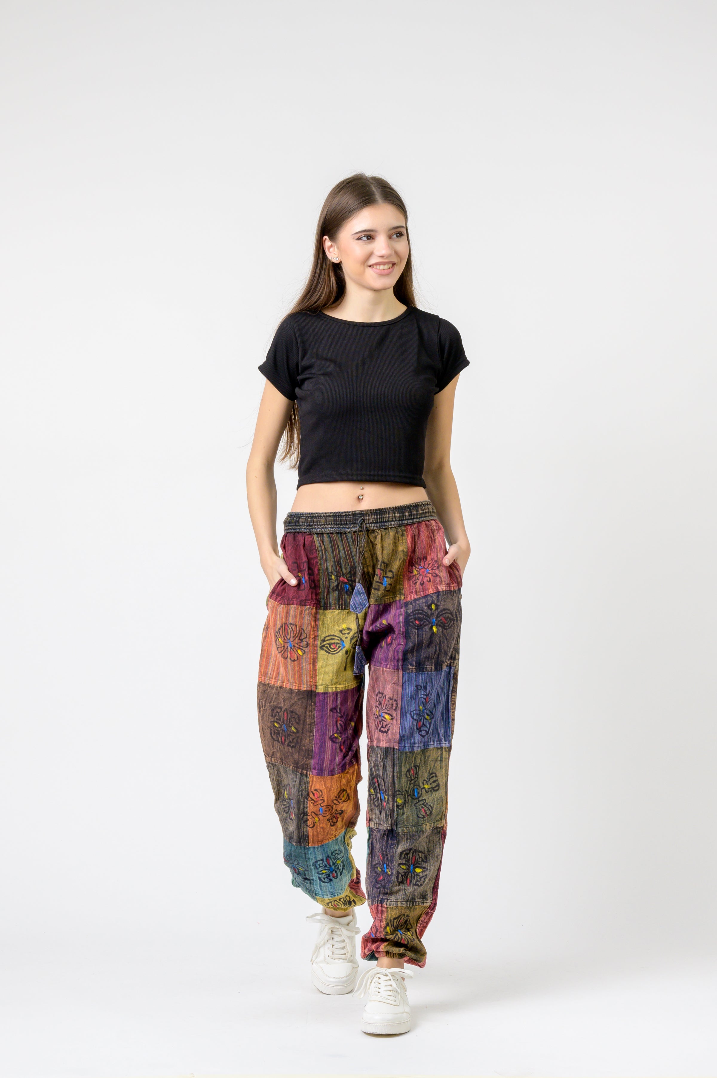Rhea Patch Pants
