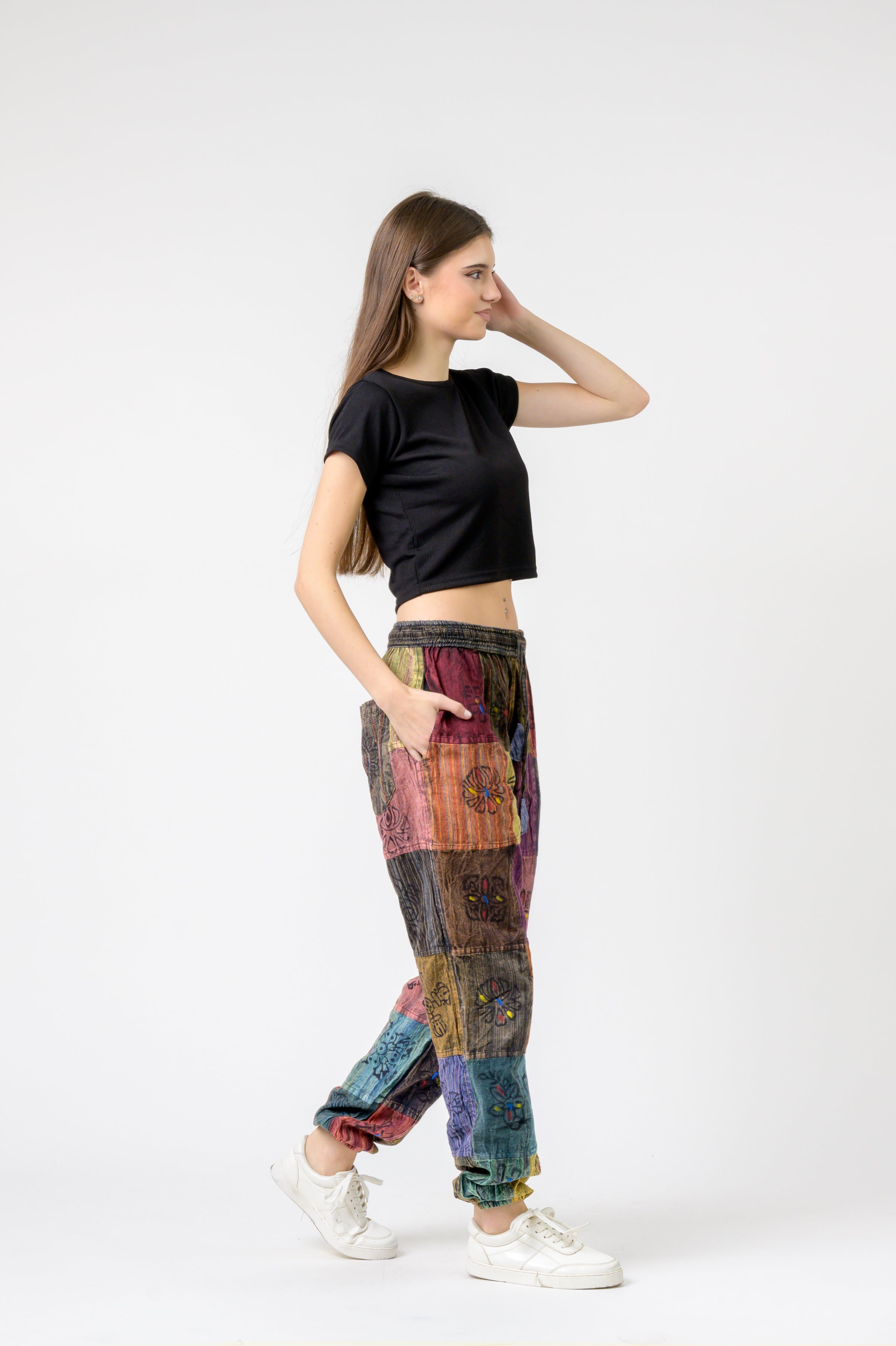 Rhea Patch Pants