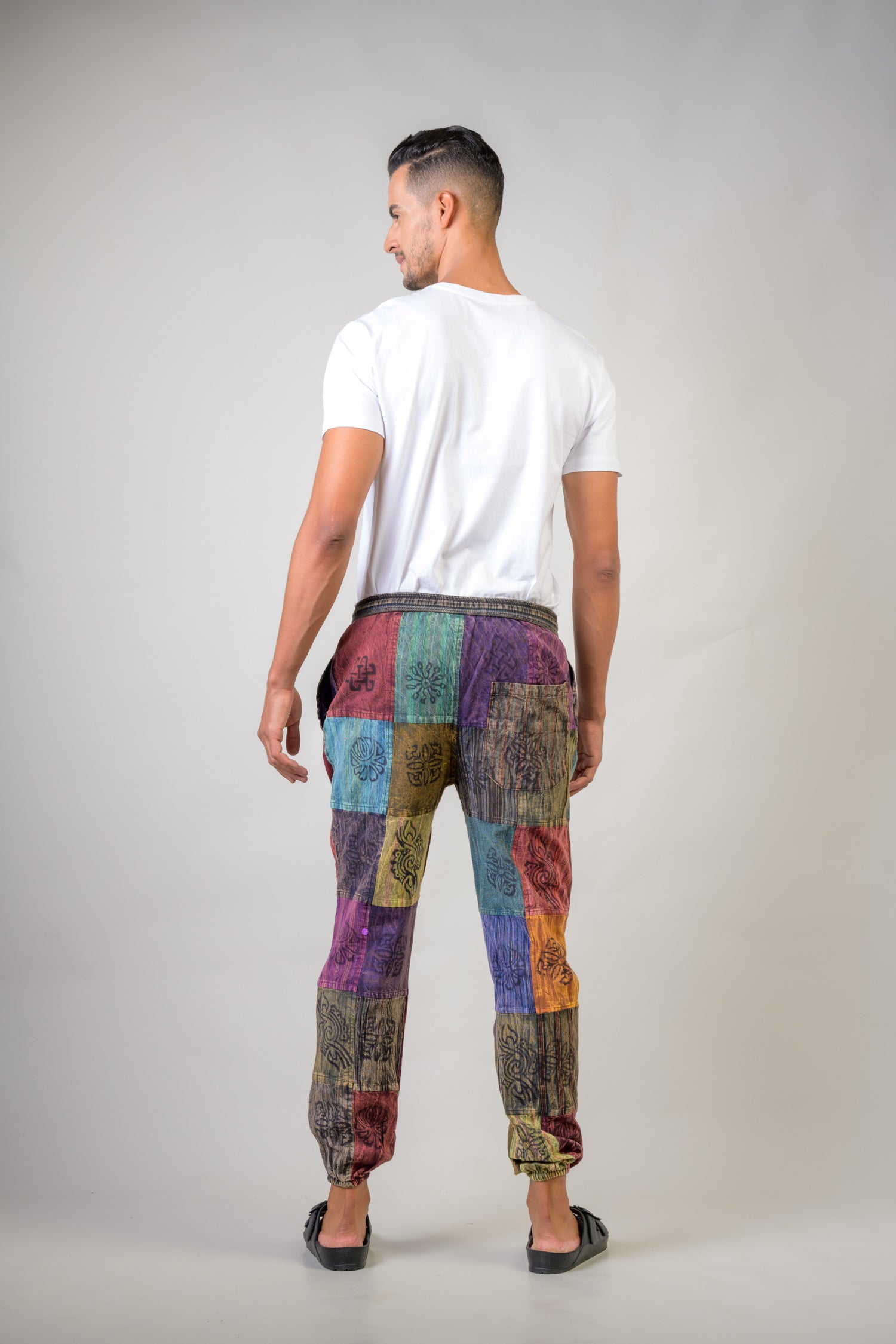 Rhea Patch Cargo Pants Red / Small