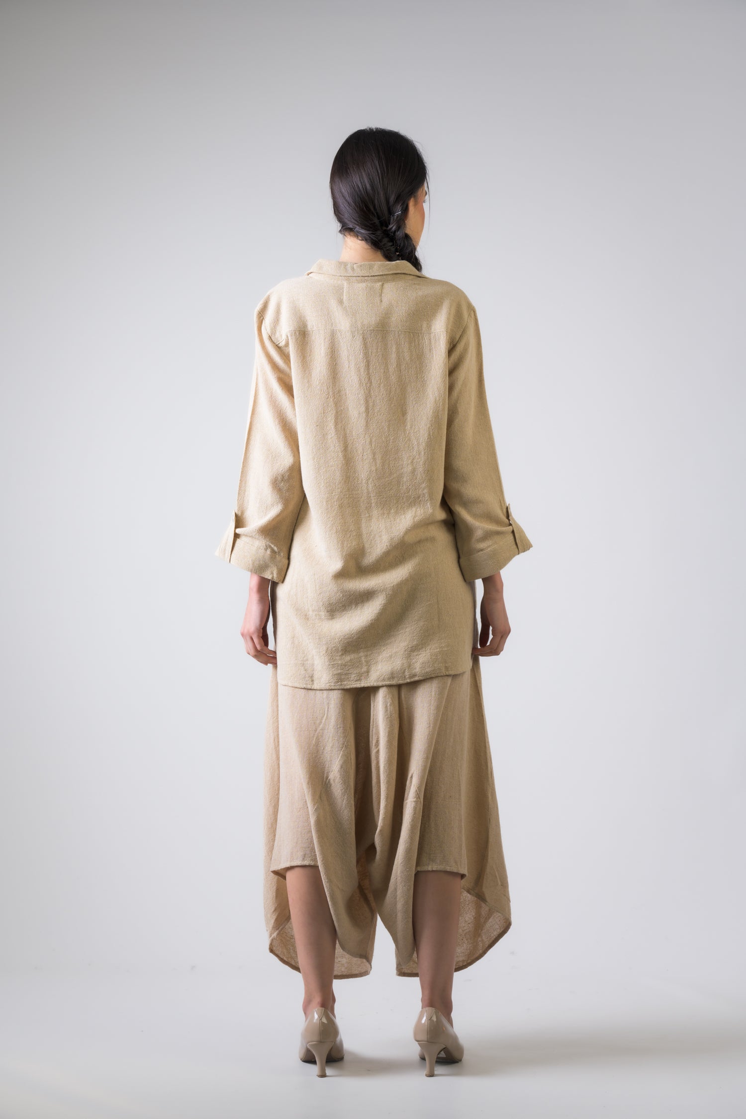 Rhea Cotton Jute Aruba Pants Grey / S/M