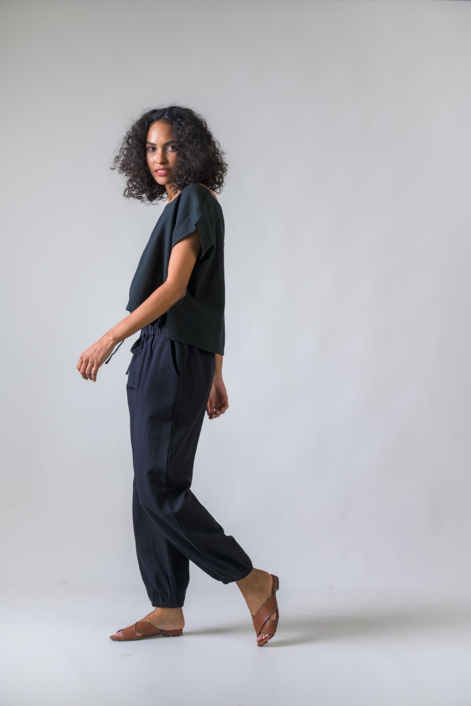 Rhea Harbour Pants Black / L/X