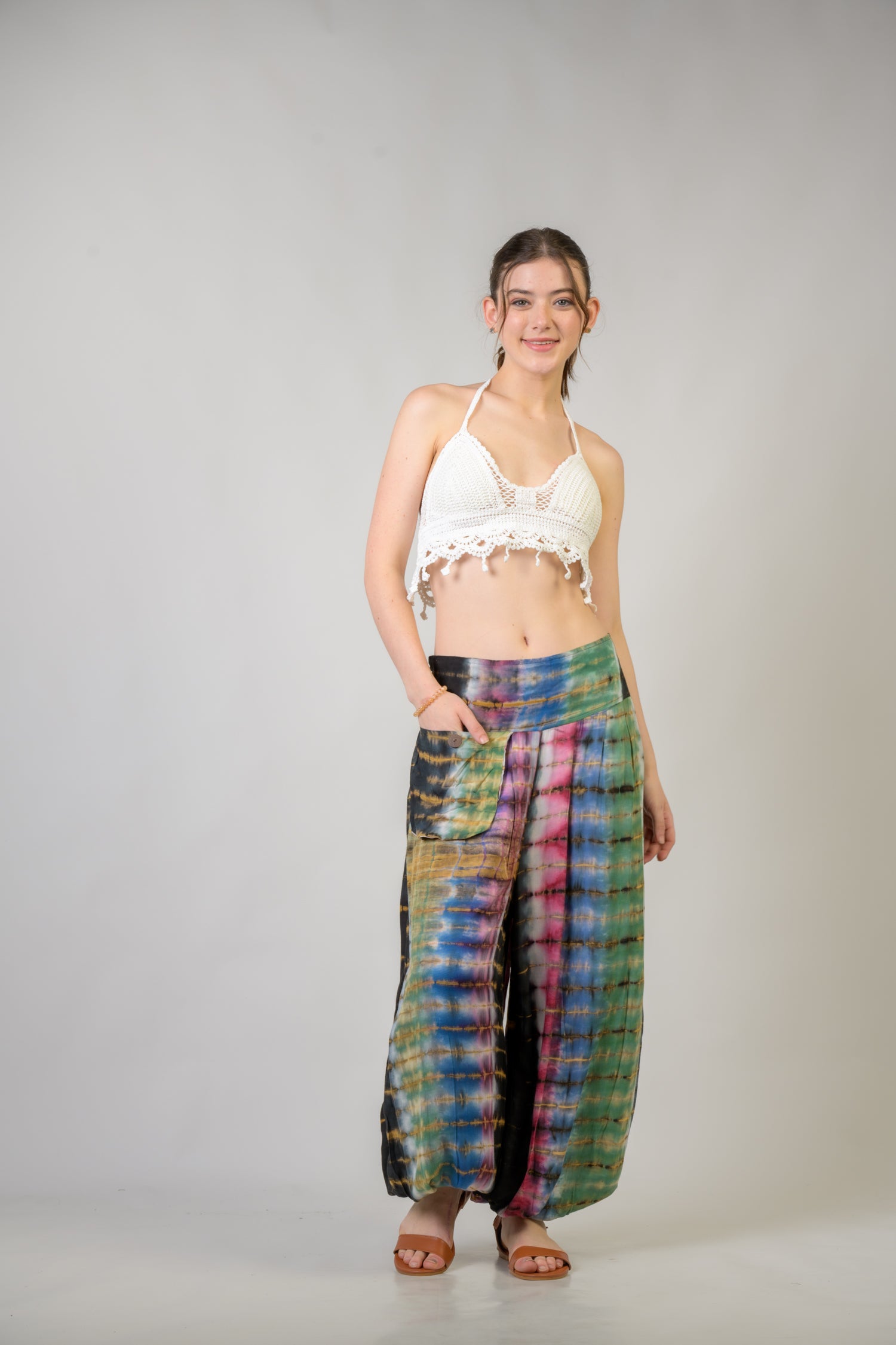 Rhea Tie-Dye Trouser Assorted / One Size