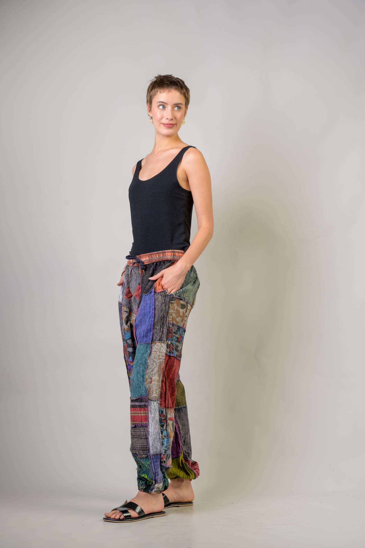 Rhea Patch Pants