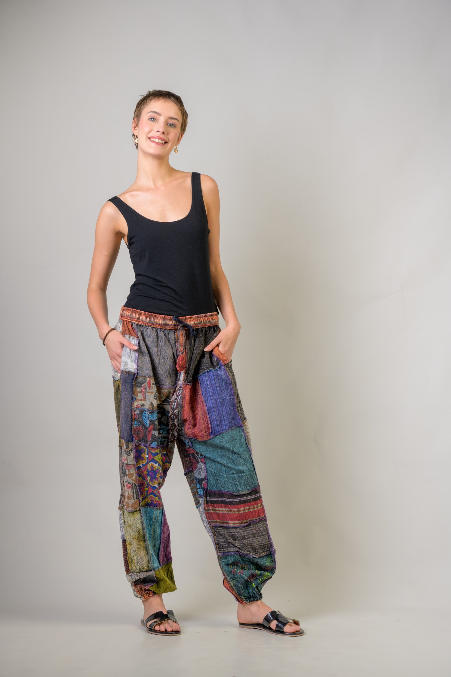 Rhea Patch Pants