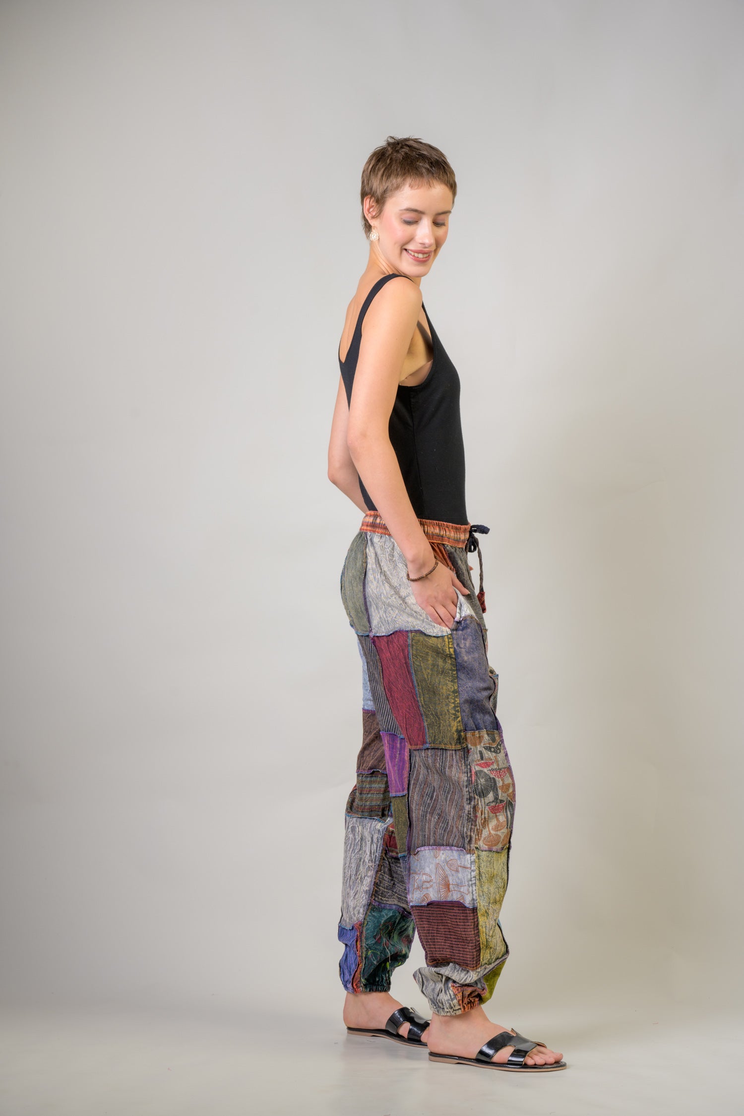 Rhea Patch Pants