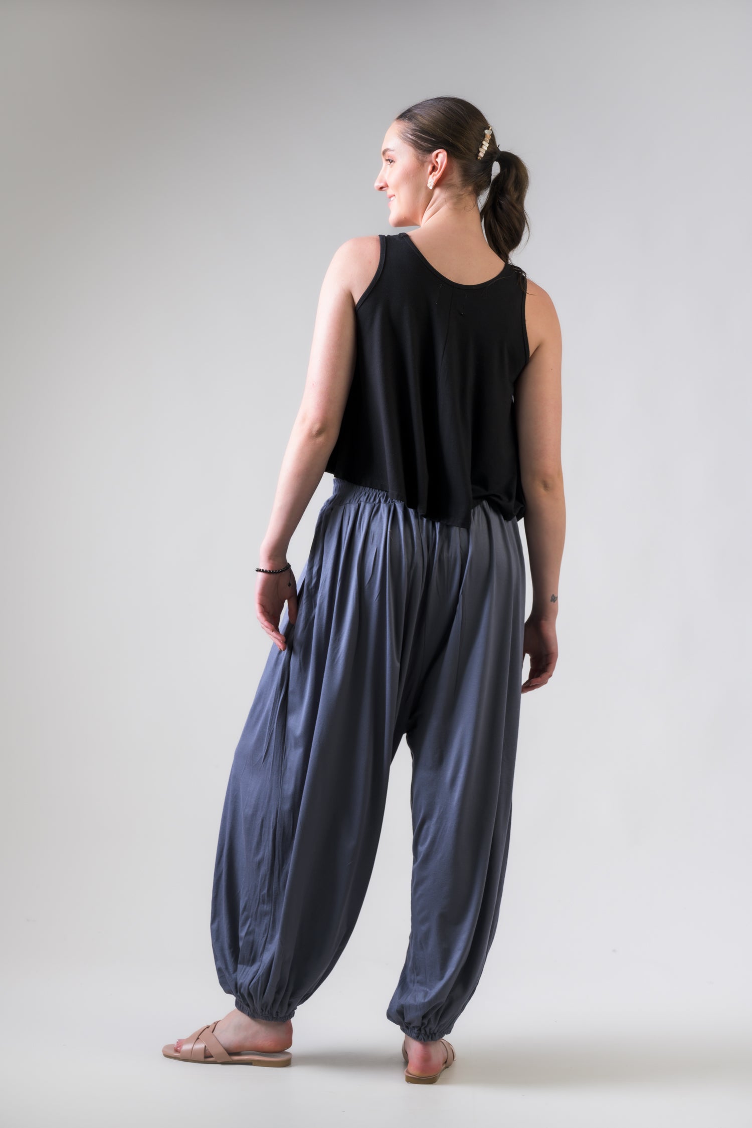 Rhea Lycra Trousers Black / One Size