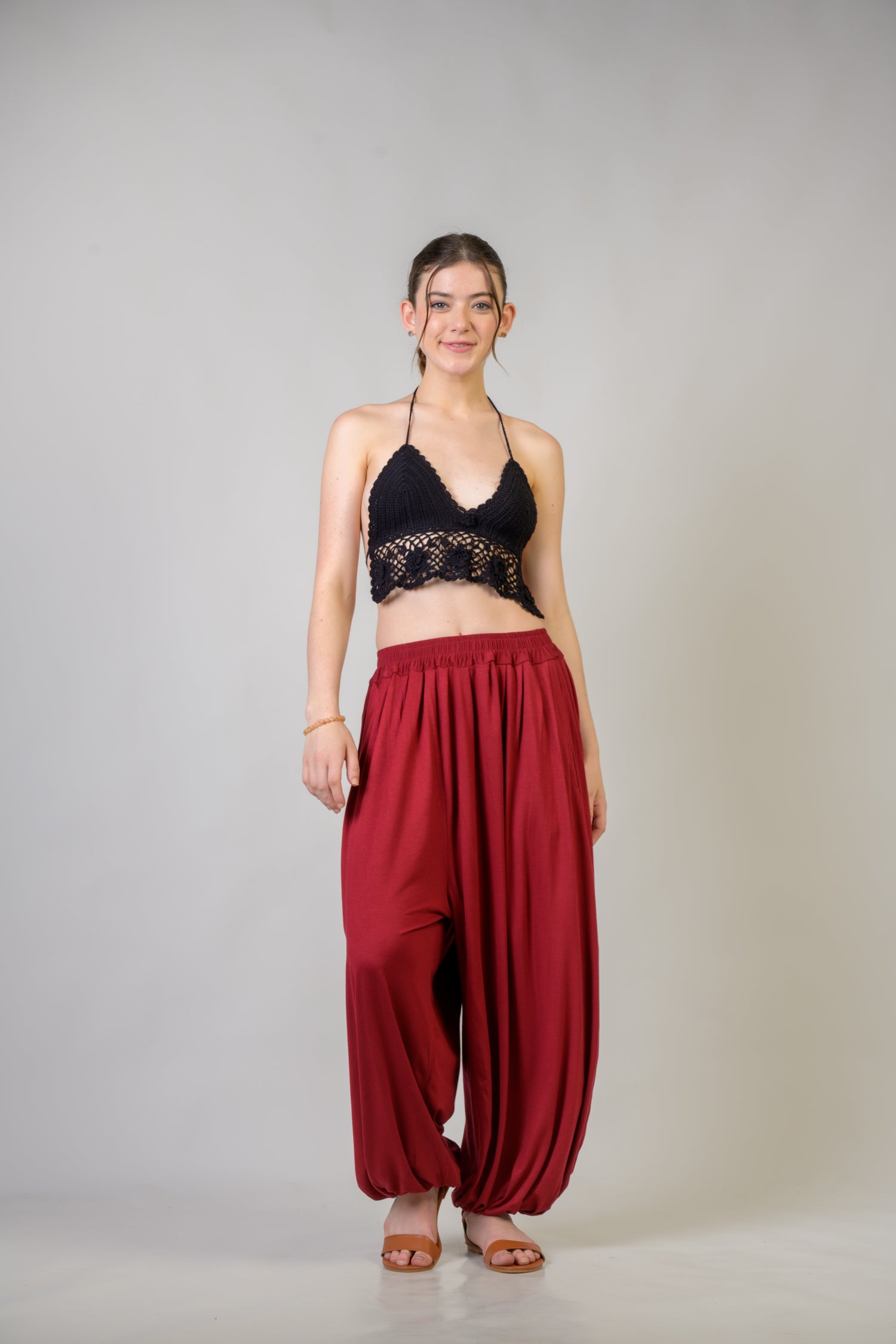 Rhea Lycra Trousers Black / One Size