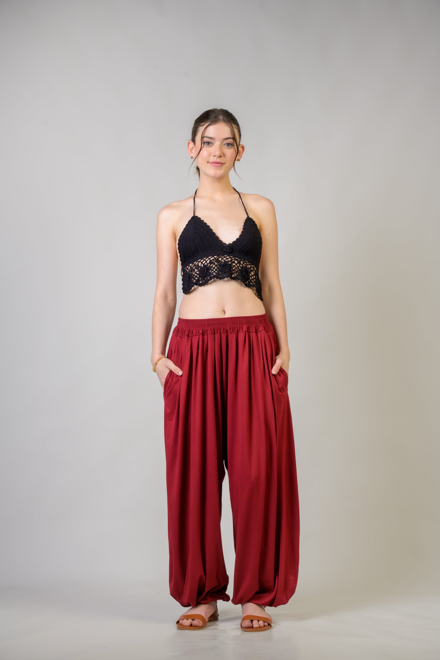 Rhea Lycra Trousers Black / One Size