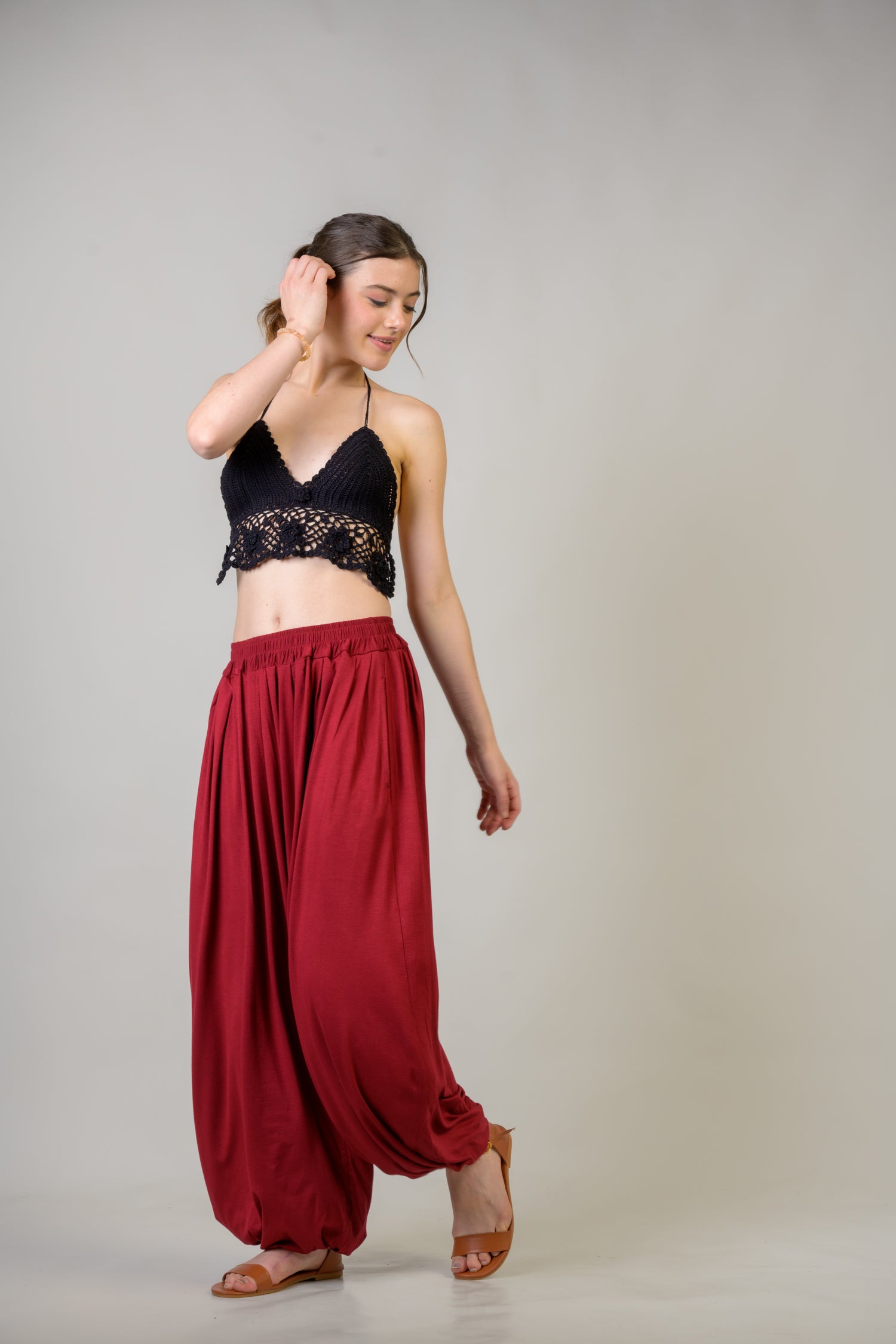 Rhea Lycra Trousers Black / One Size