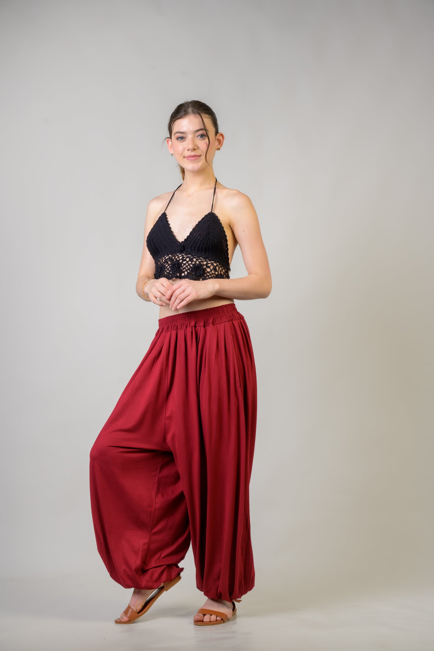 Rhea Lycra Trousers Black / One Size