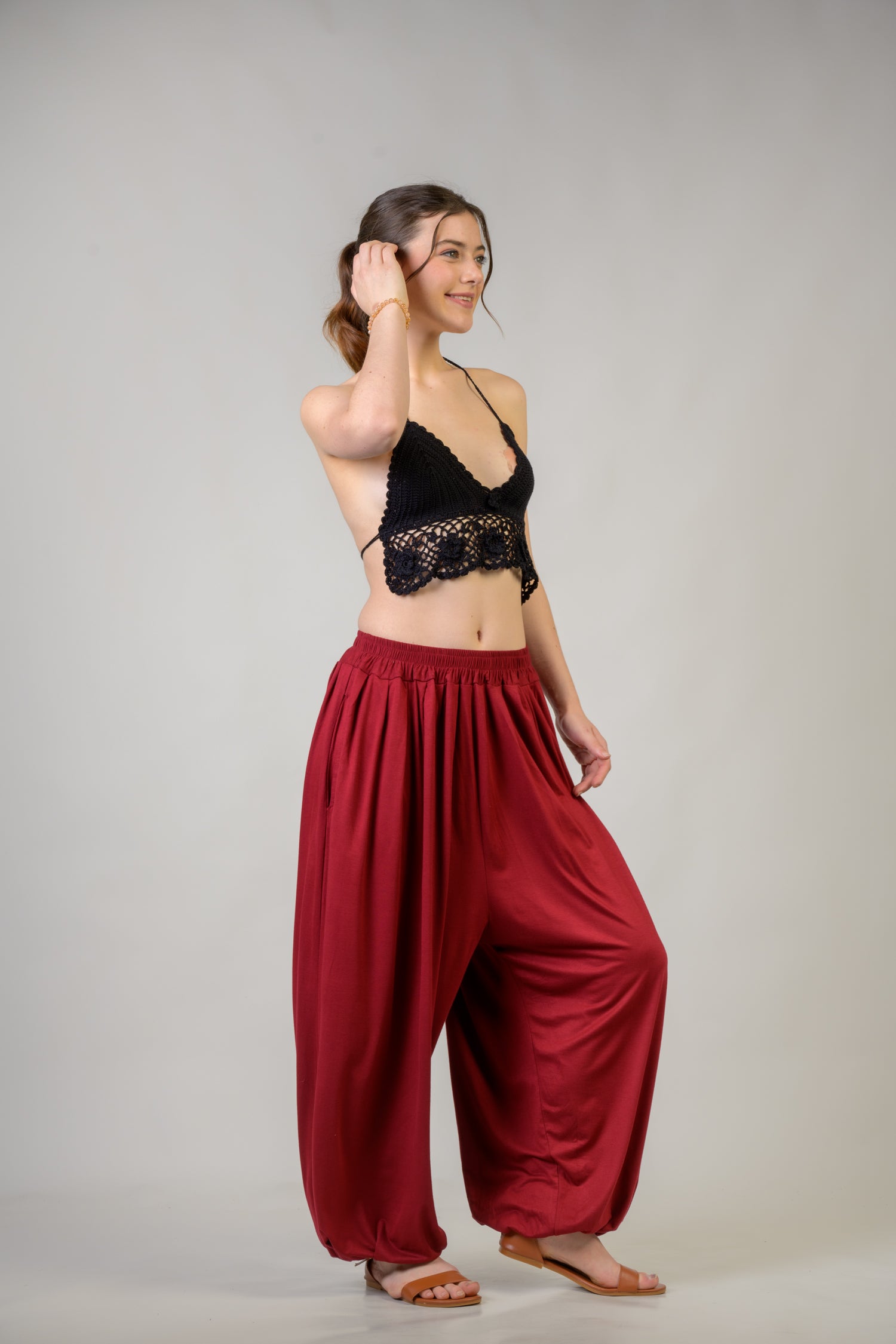 Rhea Lycra Trousers Black / One Size