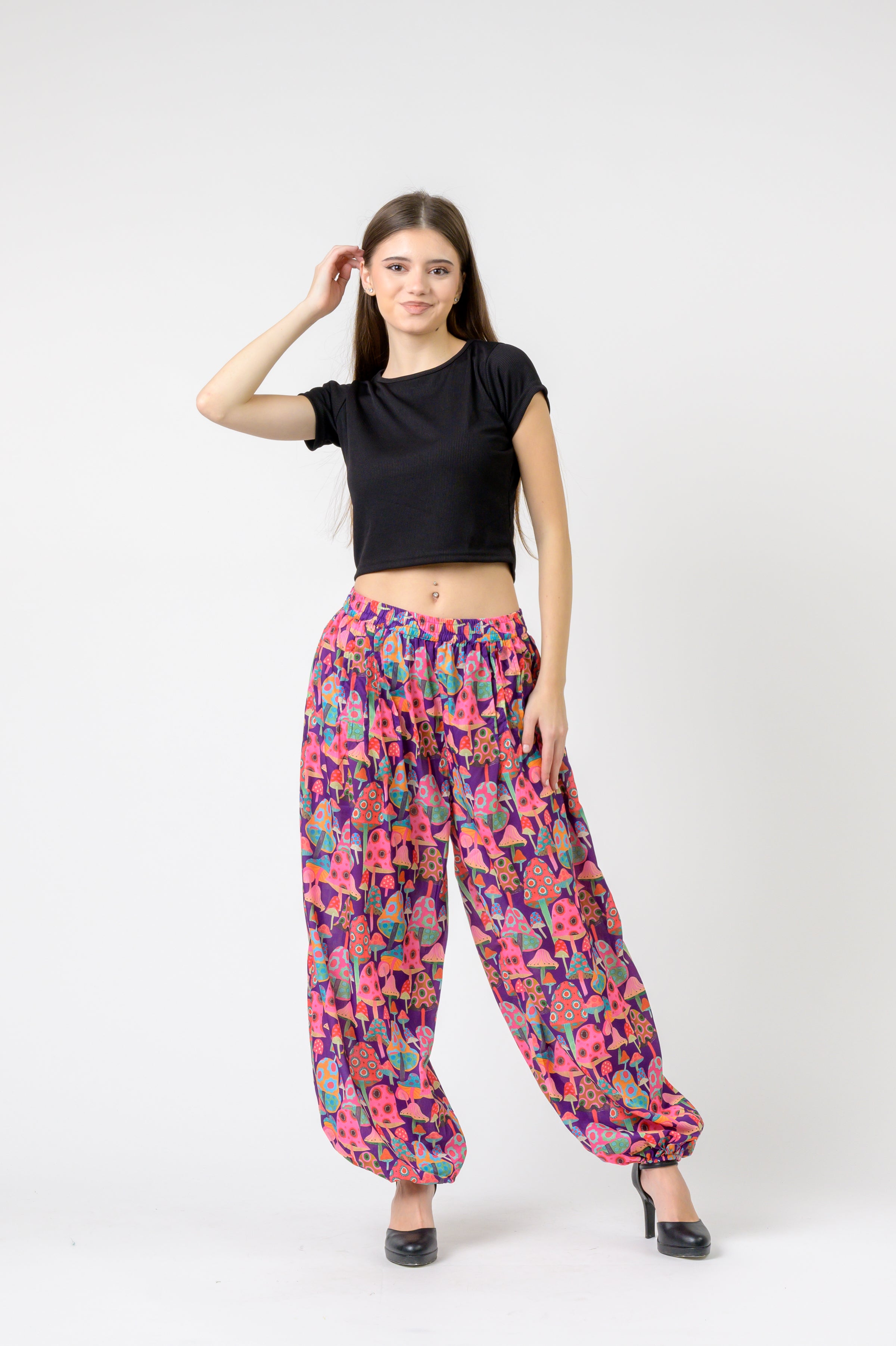 Rhea Festive Mushroom Pants