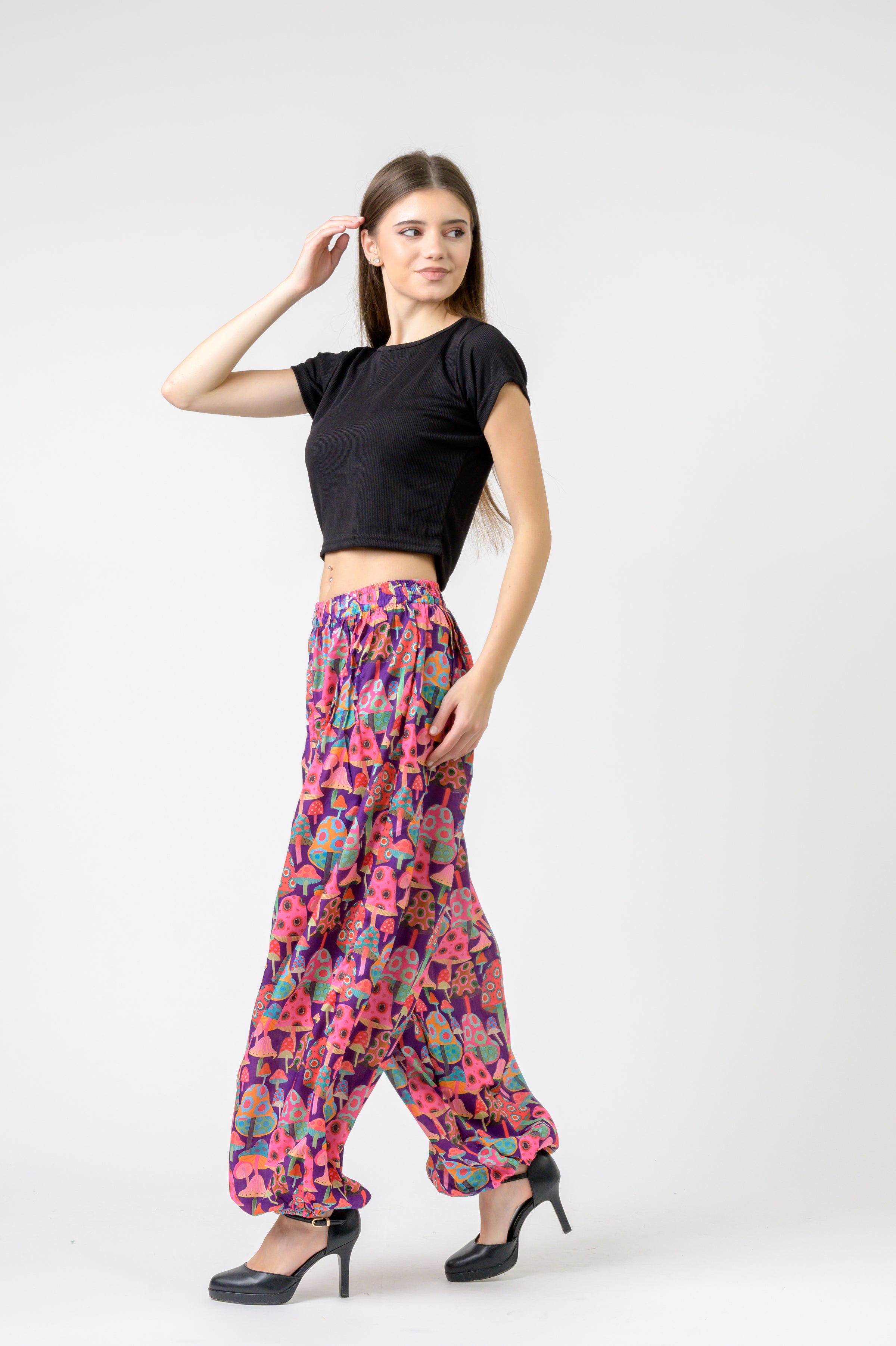 Rhea Festive Mushroom Pants