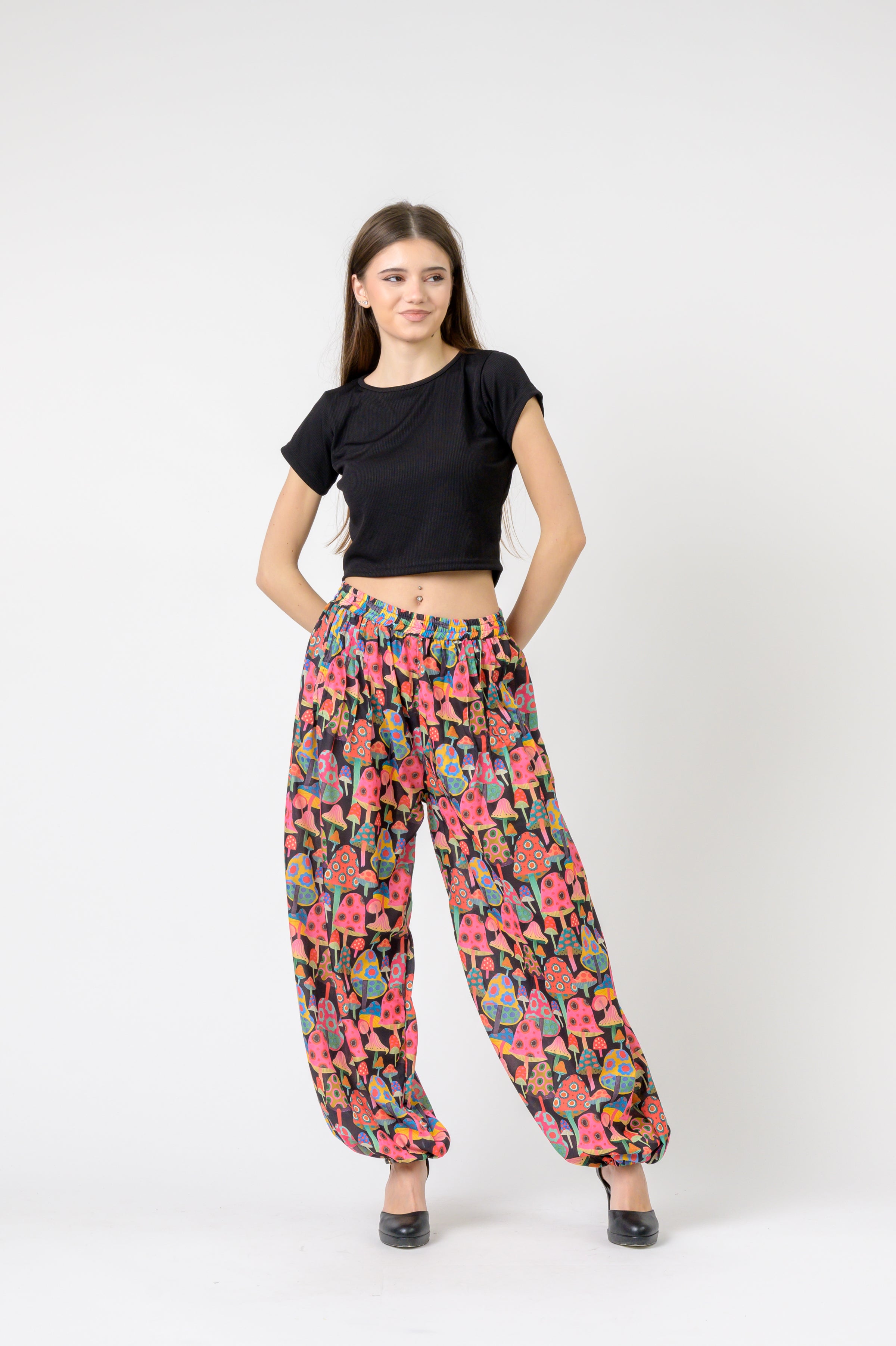 Rhea Festive Mushroom Pants